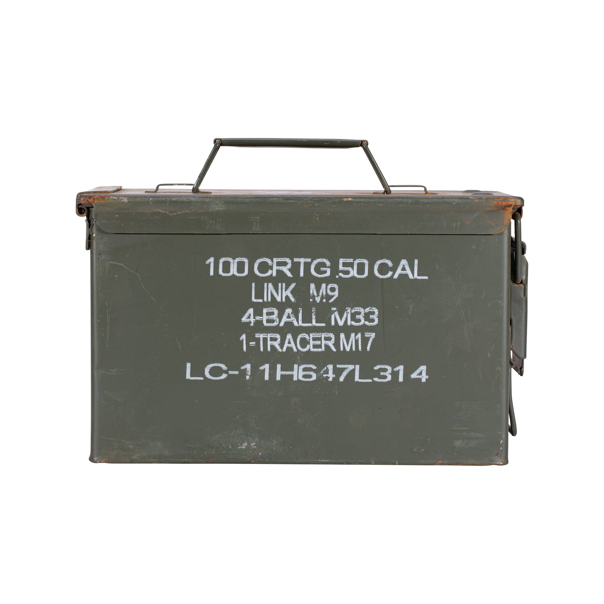 Ammunition Box Size 2 US Metal  used