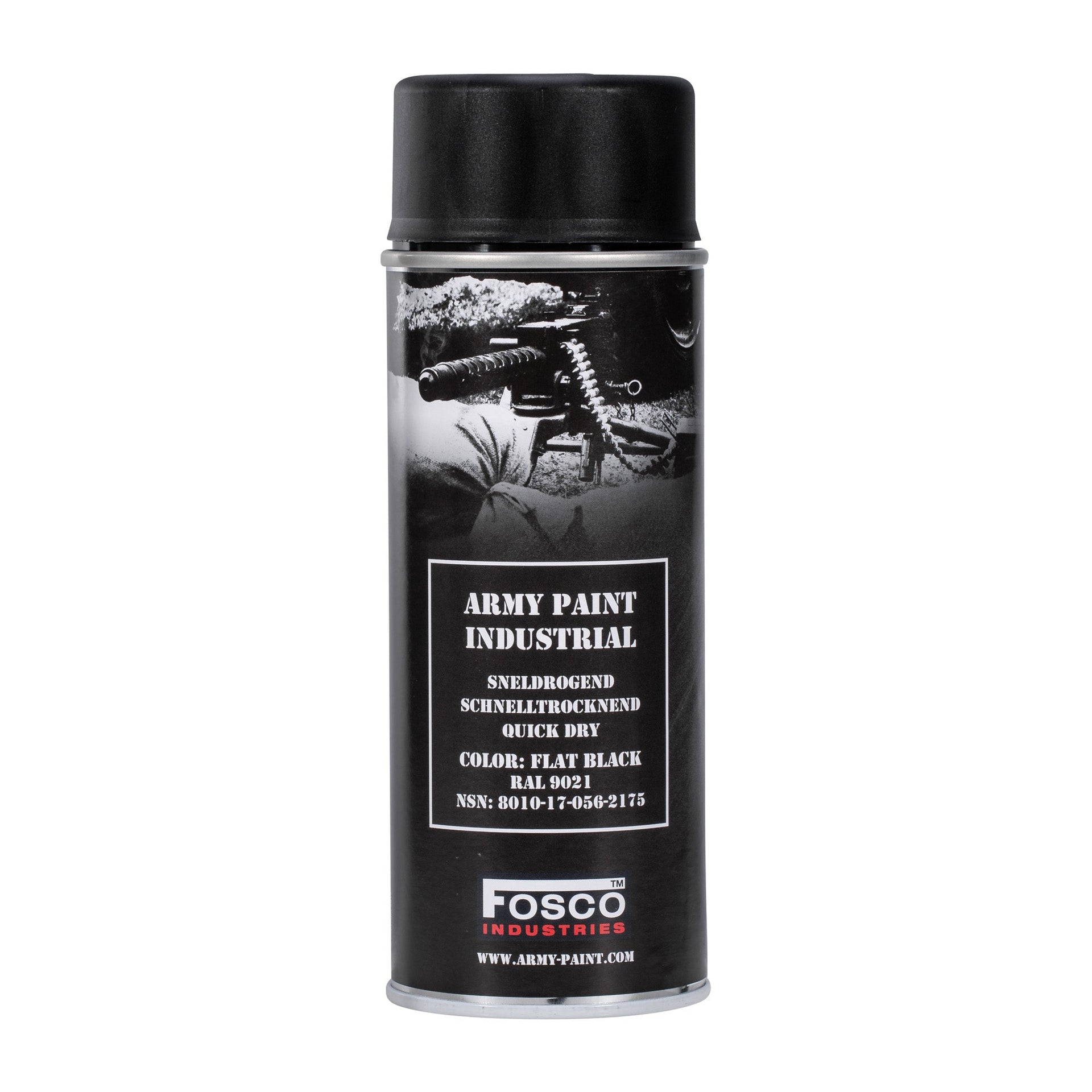 Pintura en aerosol Army 400 ml, gris campo