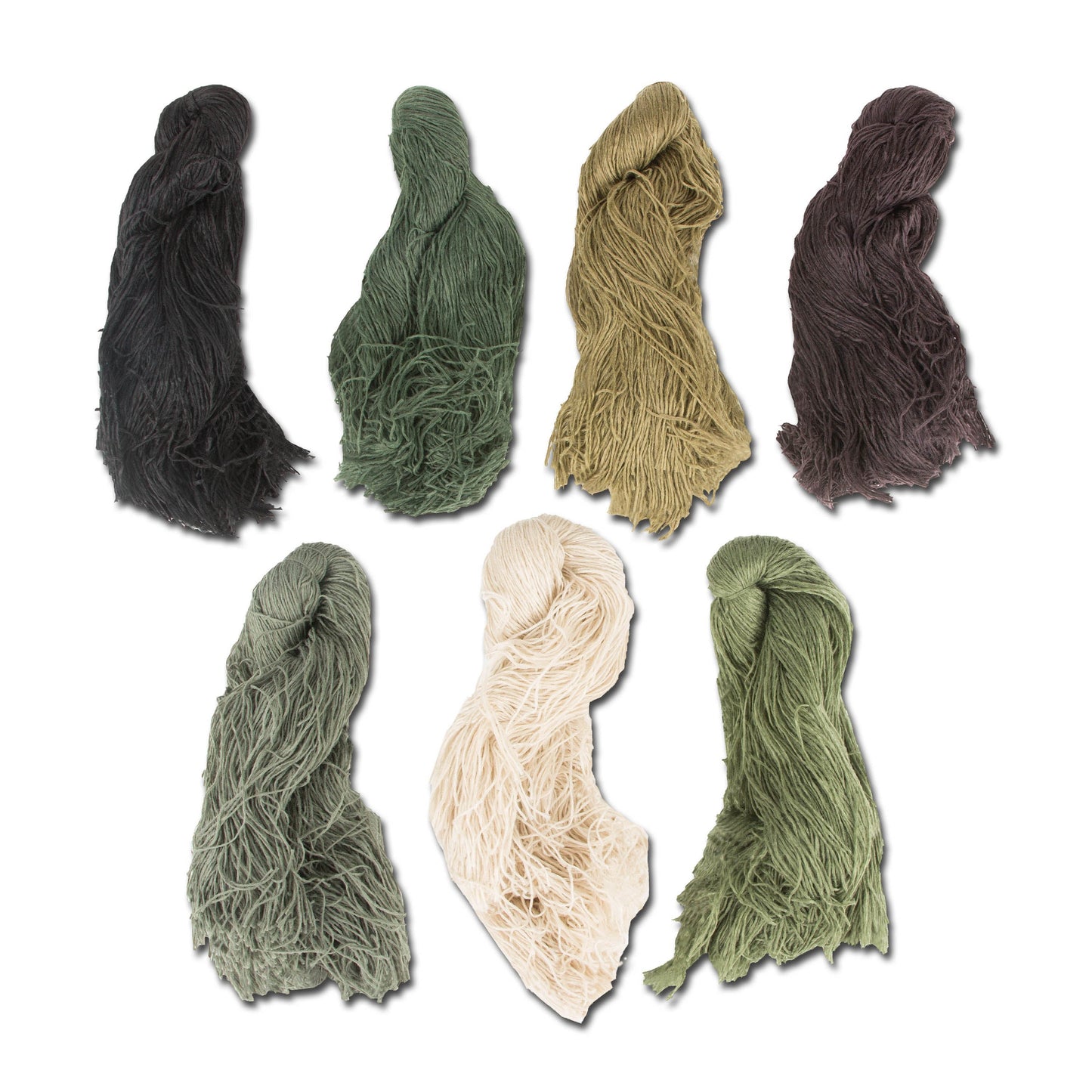 Camouflage Thread Set Ghillie 7 colors