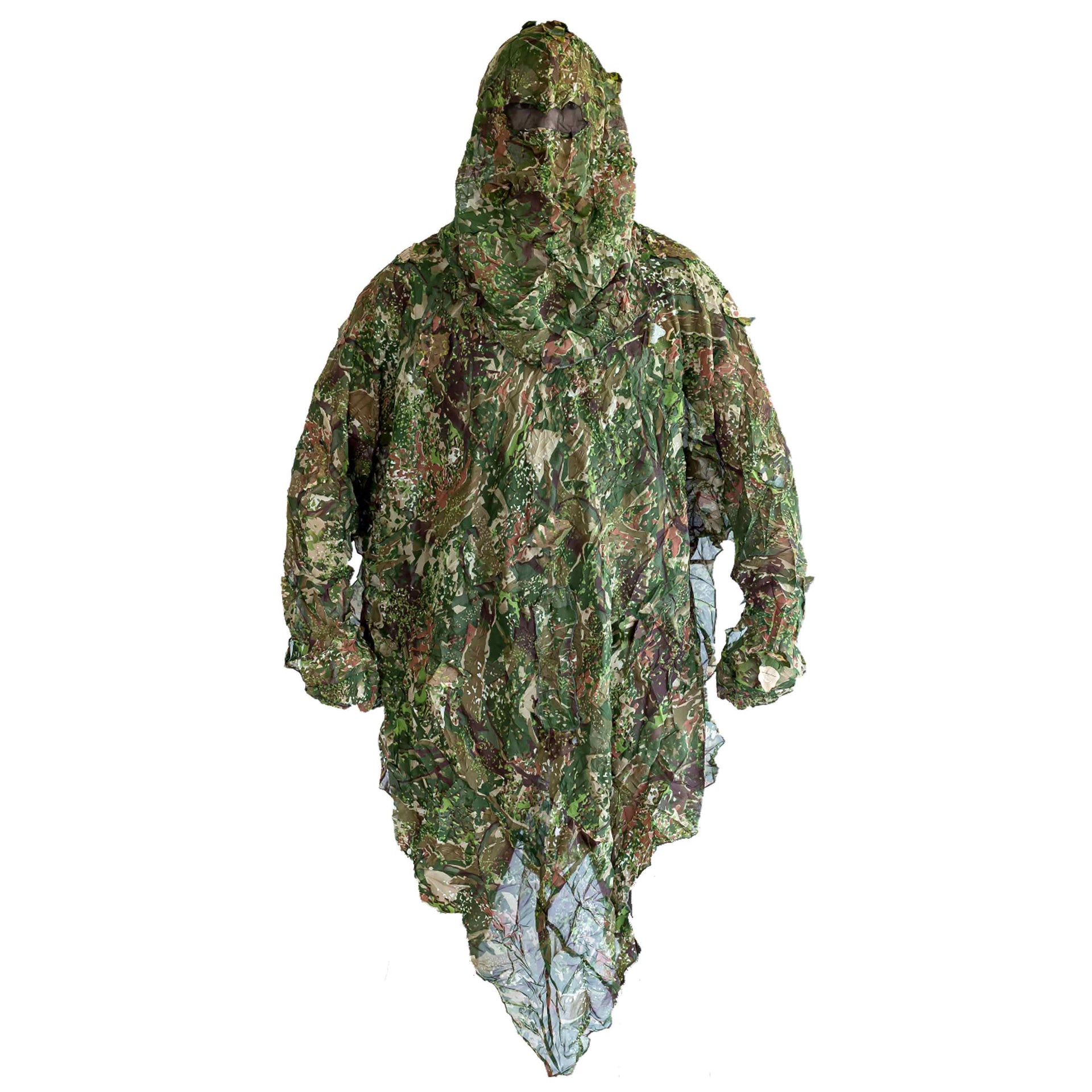 Ghost-Hoodie concamo verde