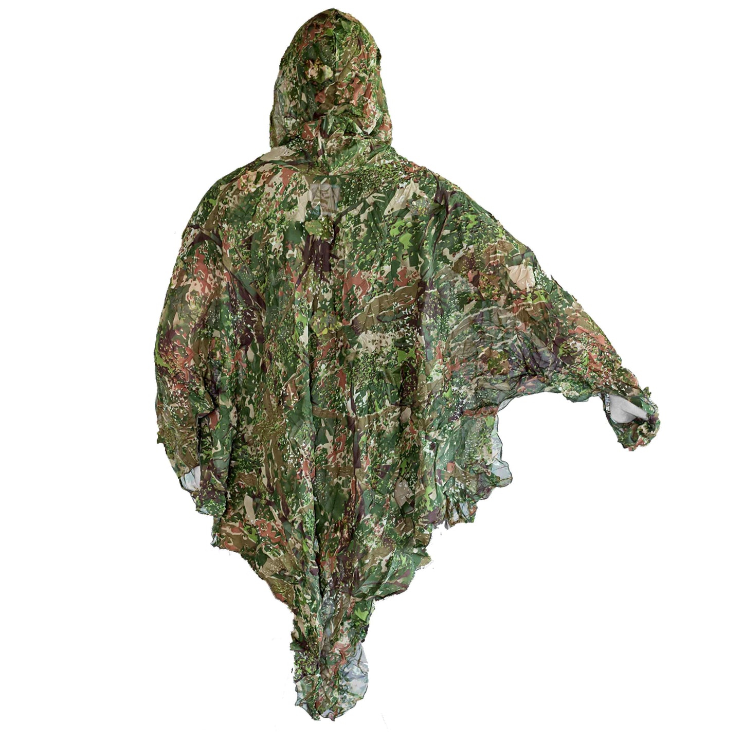 Ghost-Hoodie concamo verde