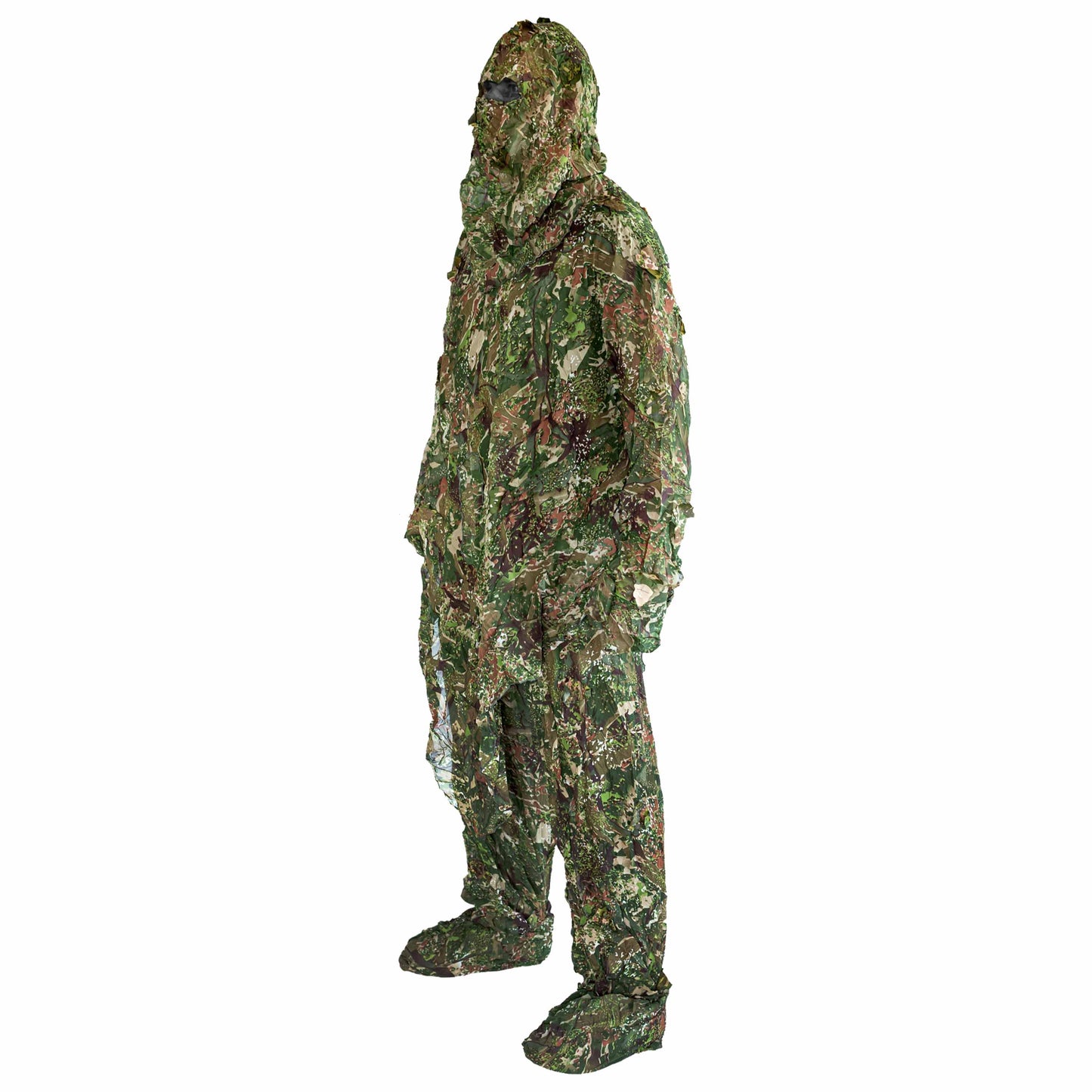 Ghost-Hoodie concamo verde