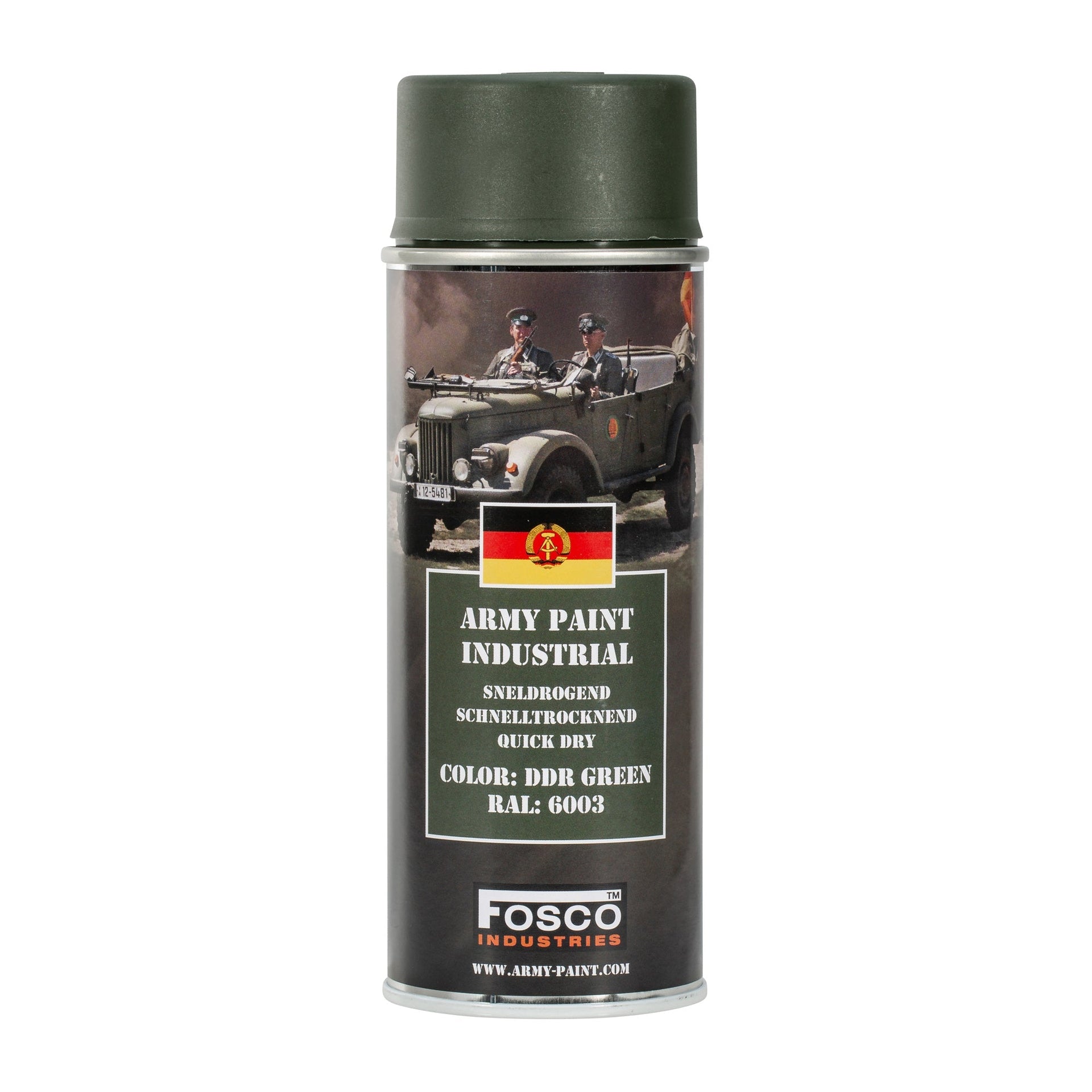 Pintura en aerosol Army 400 ml, gris campo