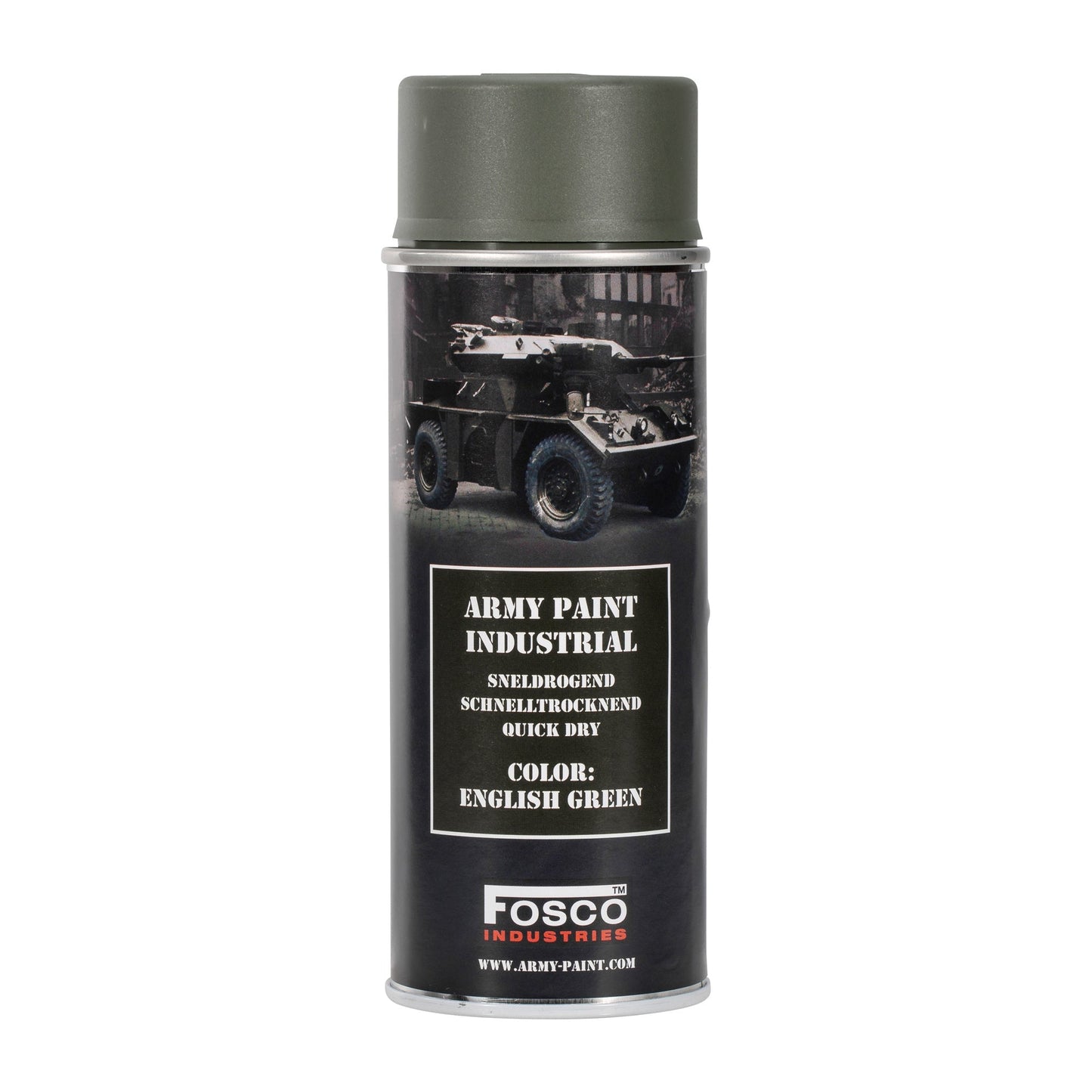 Pintura en aerosol Army 400 ml, gris campo