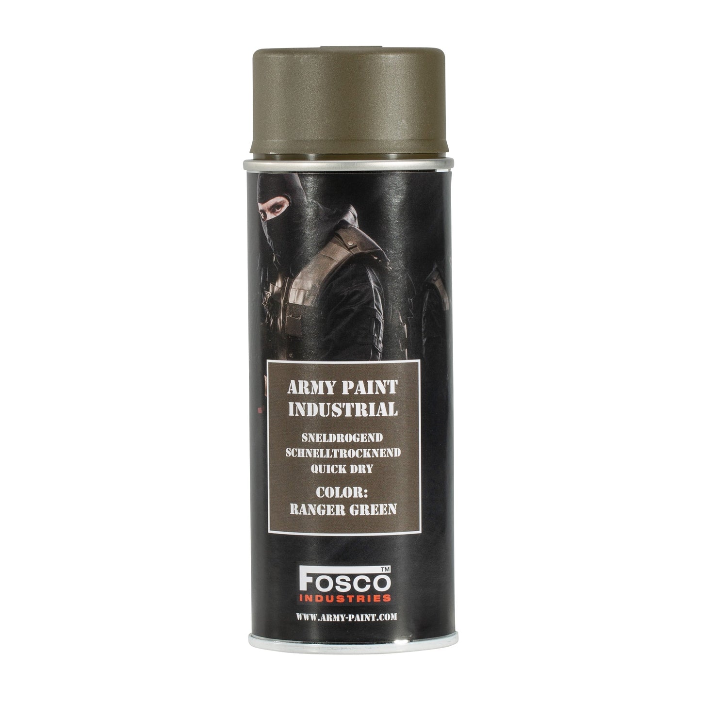 Pintura en aerosol Army 400 ml, gris campo