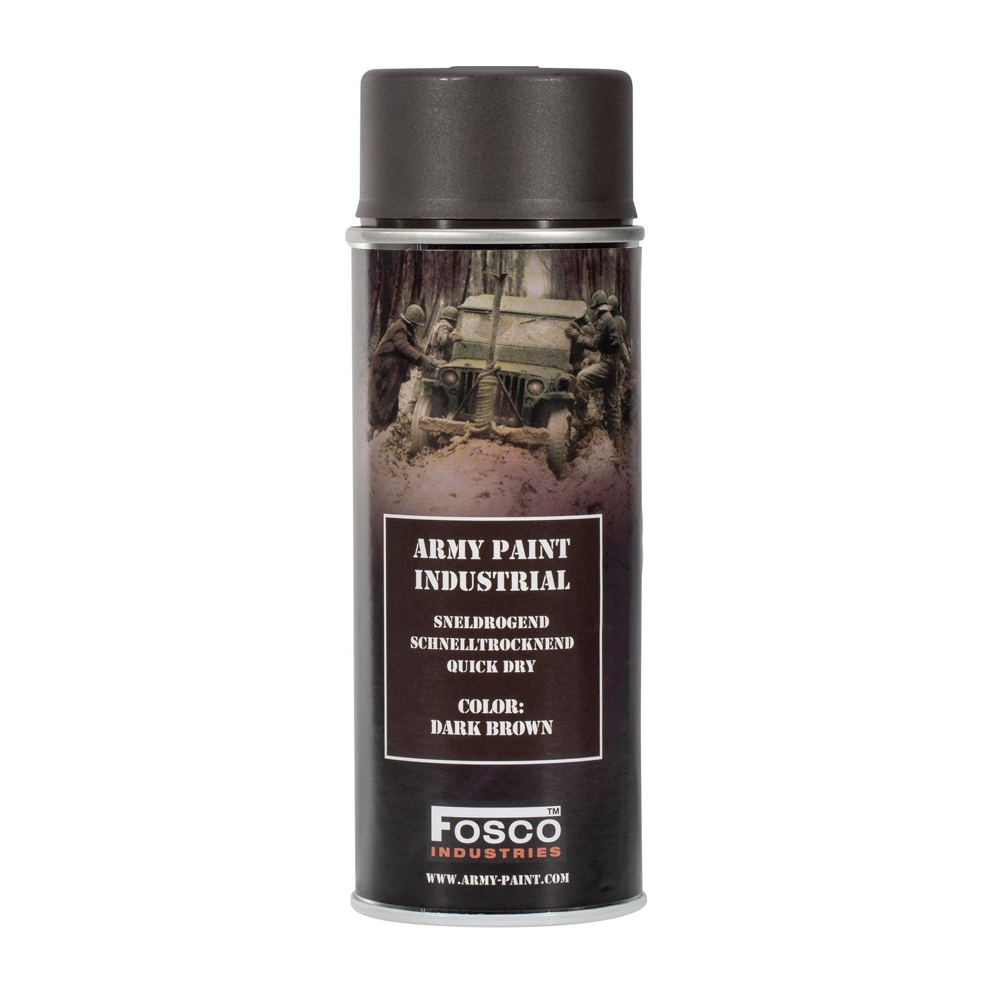 Pintura en aerosol Army 400 ml, gris campo