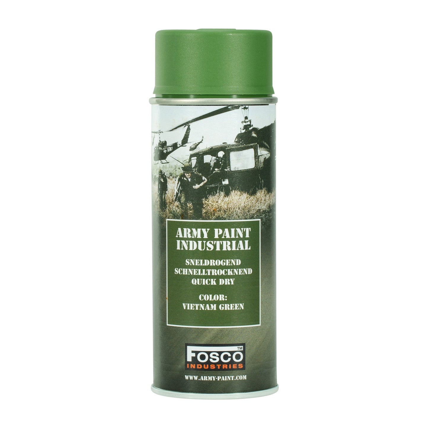 Pintura en aerosol Army 400 ml, gris campo