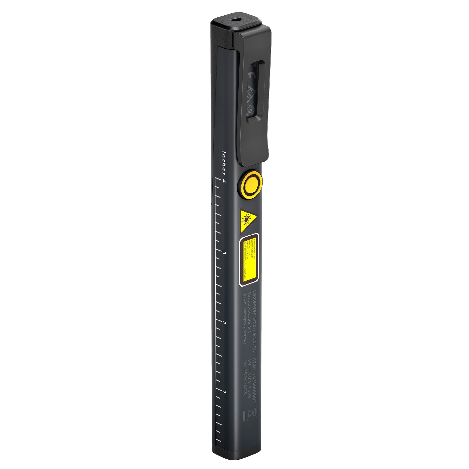 LED Lenser Pen Flashlight iW2R Laser