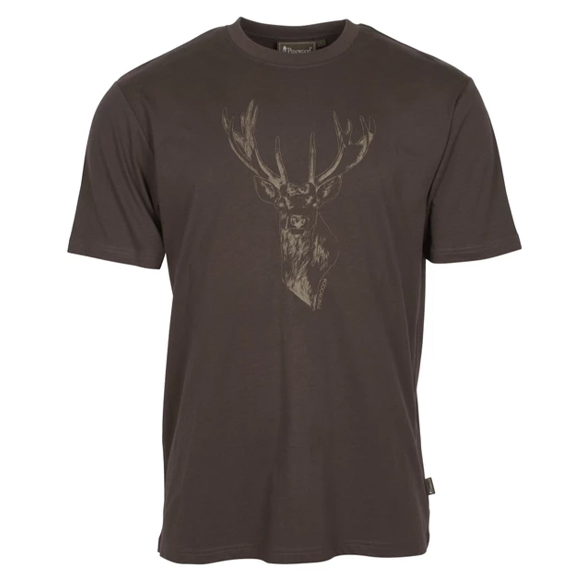 T-Shirt Red Deer suede