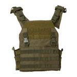 Tactical Plate Carrier + Backpack  tan