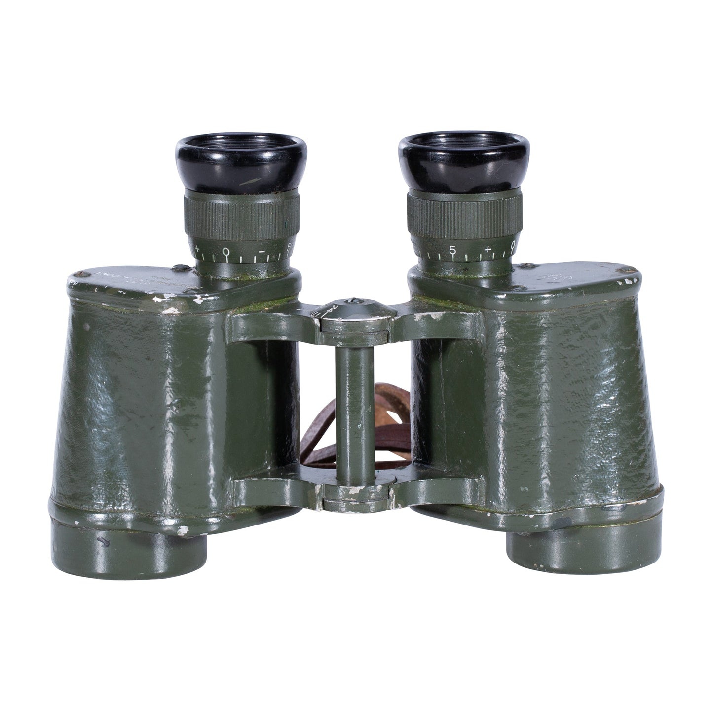 Binocolo ungherese 6x30 usato con custodia in pelle