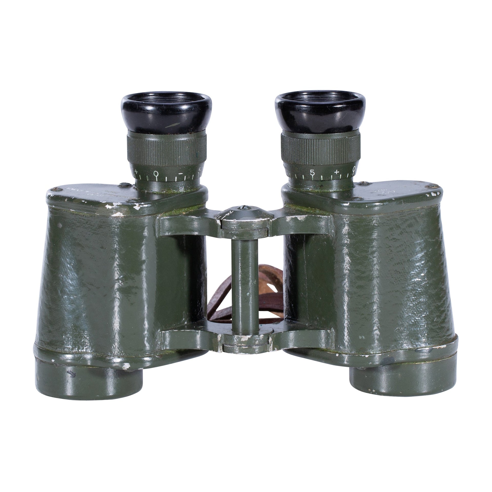 Used Hungarian Binoculars 6x30 with Leather Case
