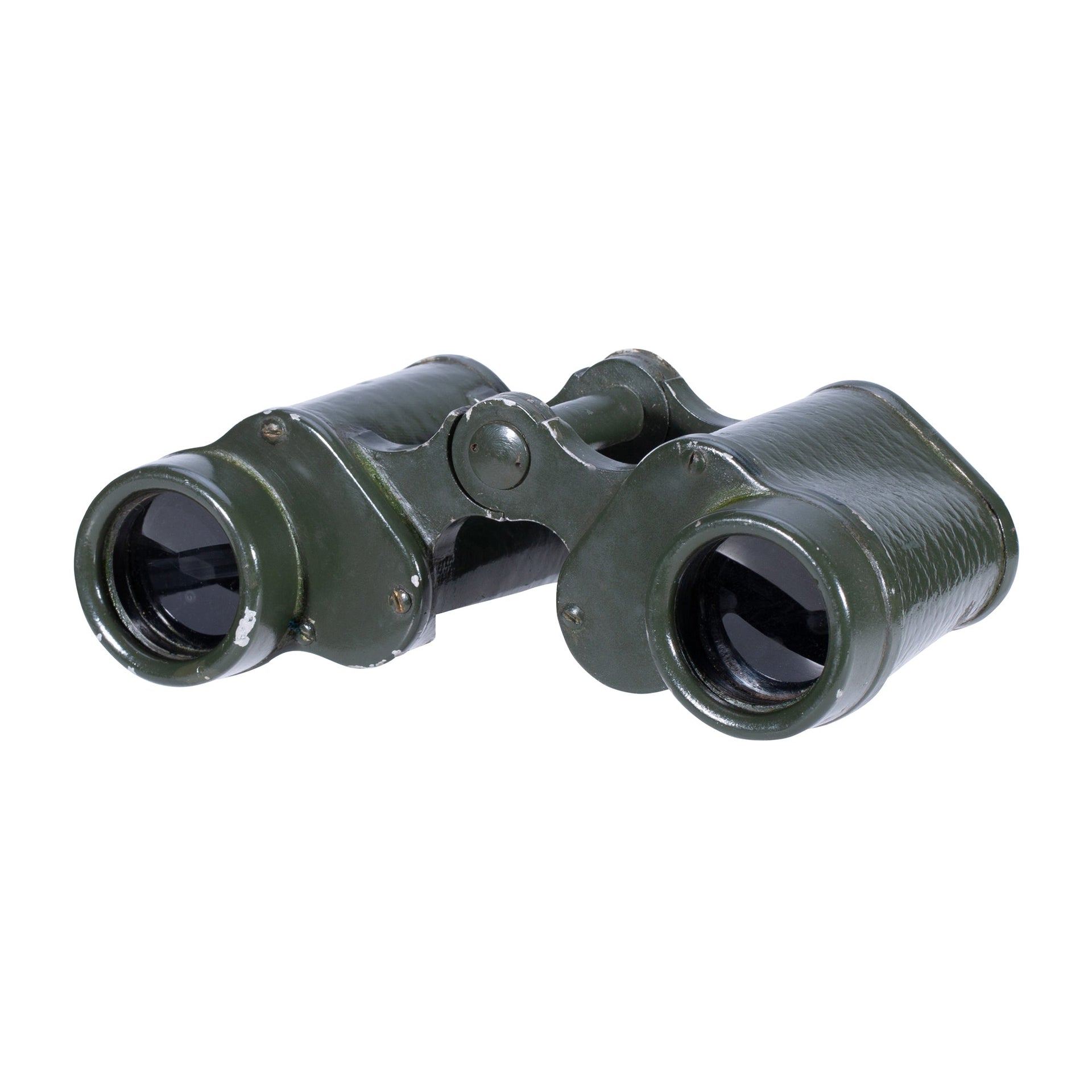 Binocolo ungherese 6x30 usato con custodia in pelle