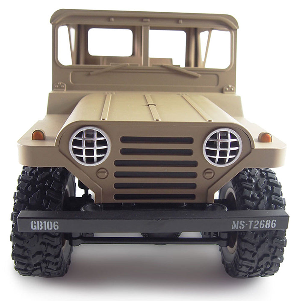 Jeep militar estadounidense 4WD RTR arena del desierto