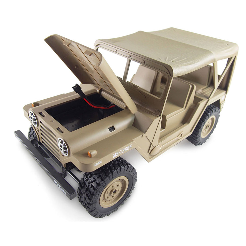 U.S. Military Jeep 4WD RTR desert sand