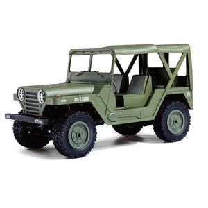 Jeep militar estadounidense 4WD RTR verde militar