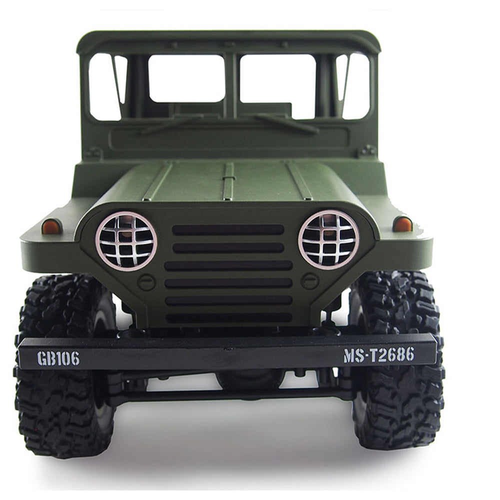 Jeep militar estadounidense 4WD RTR verde militar