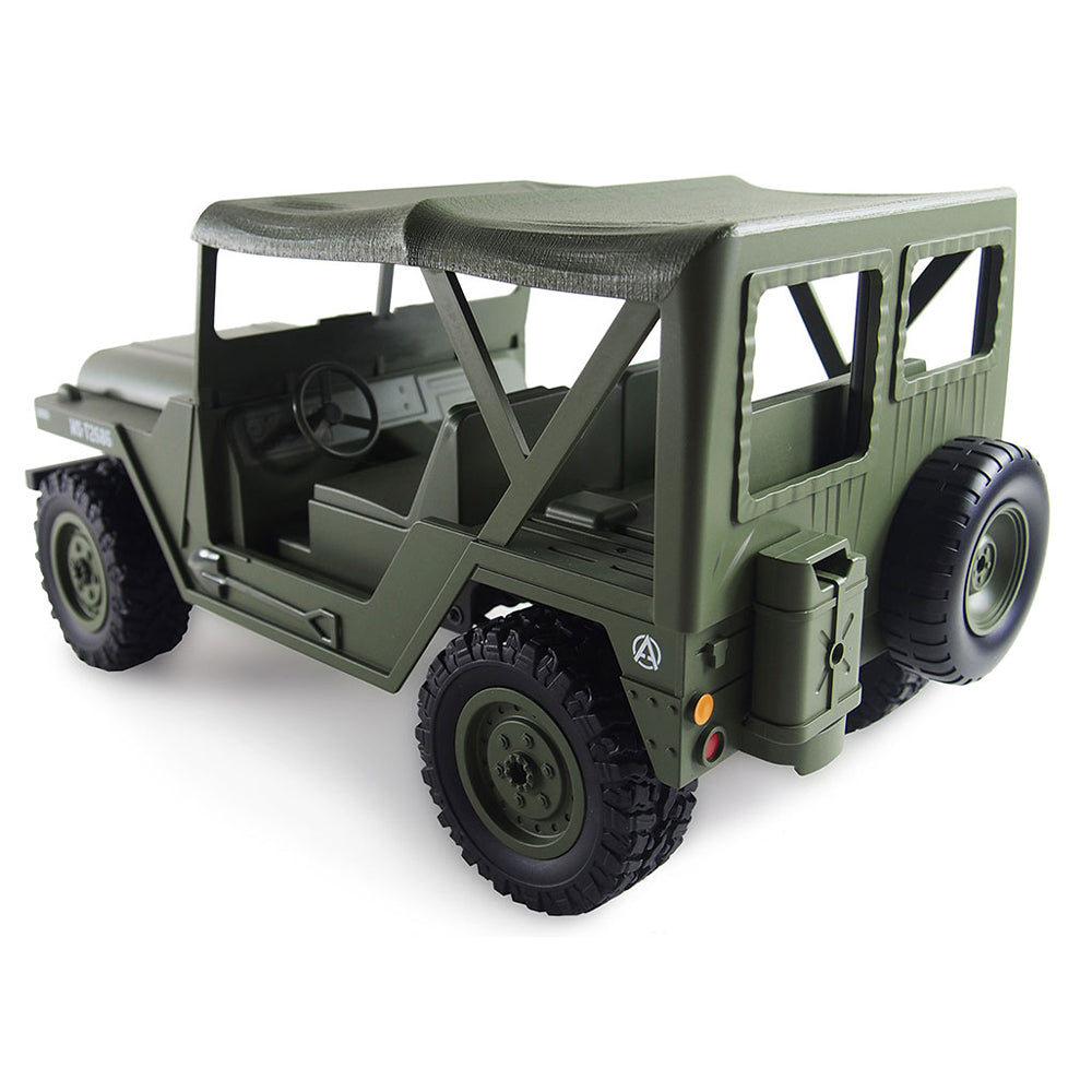 Jeep militar estadounidense 4WD RTR verde militar