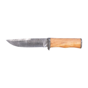 Cuchillo Damasco Outlander gris