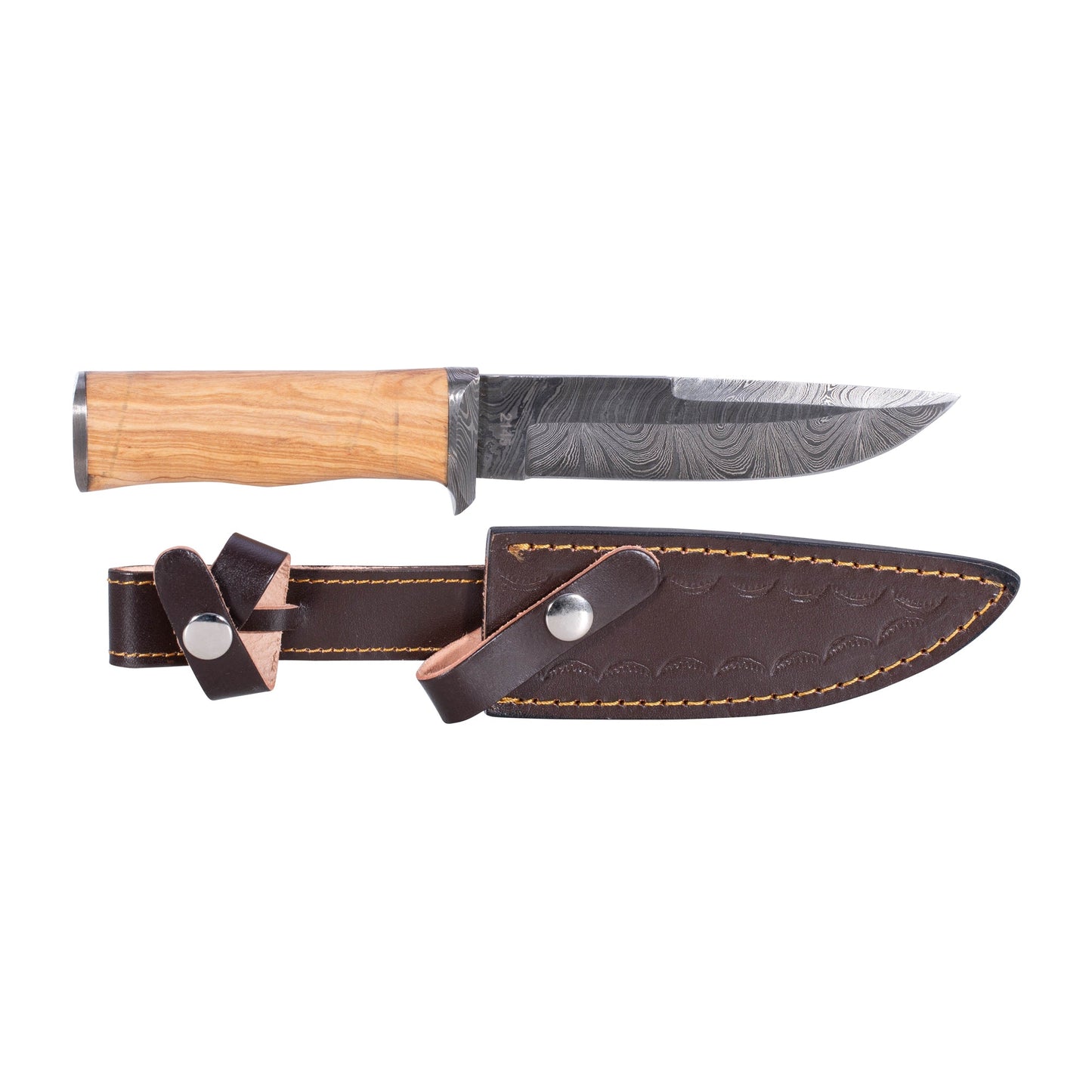 Cuchillo Damasco Outlander gris