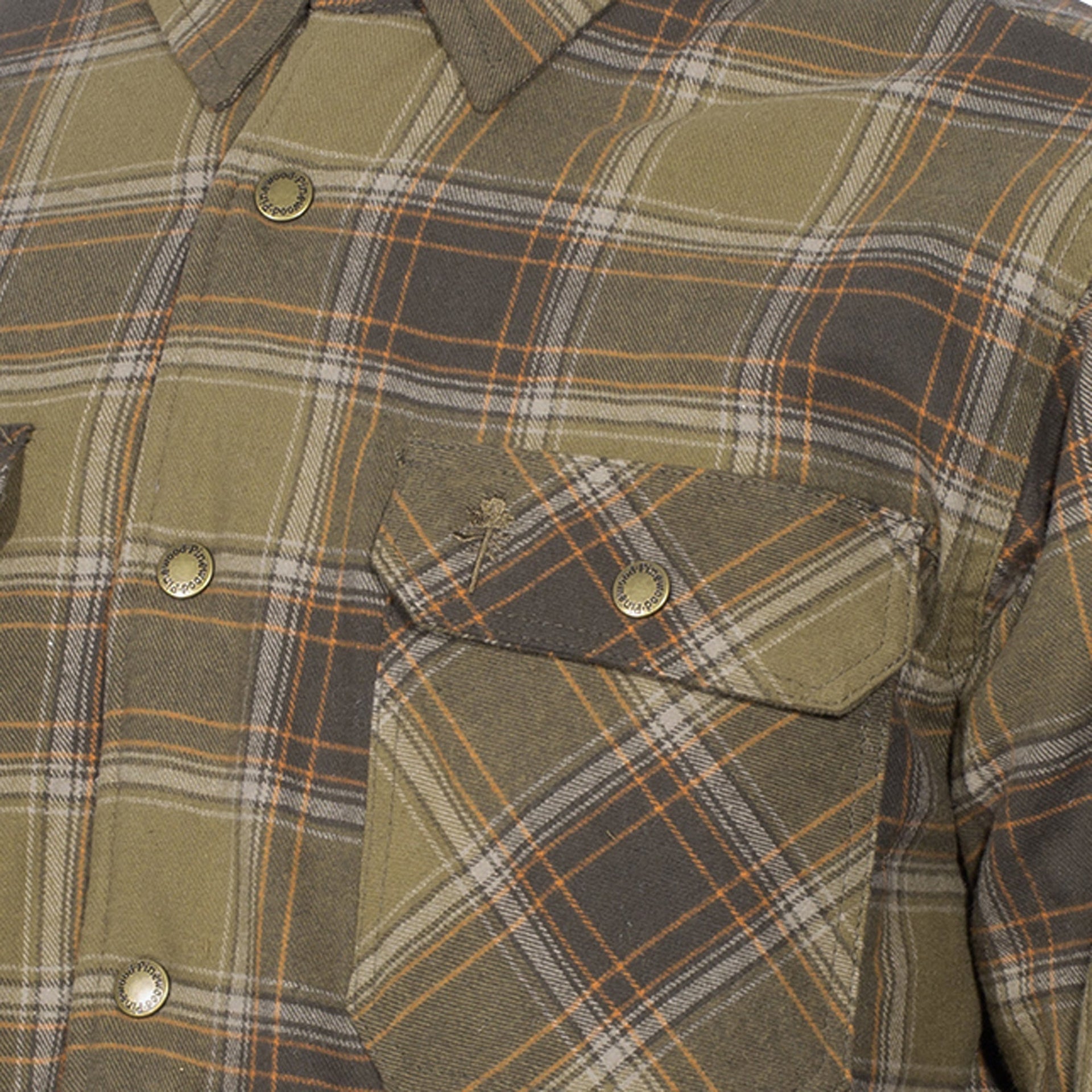 Flannel Shirt Finnveden  terracotta