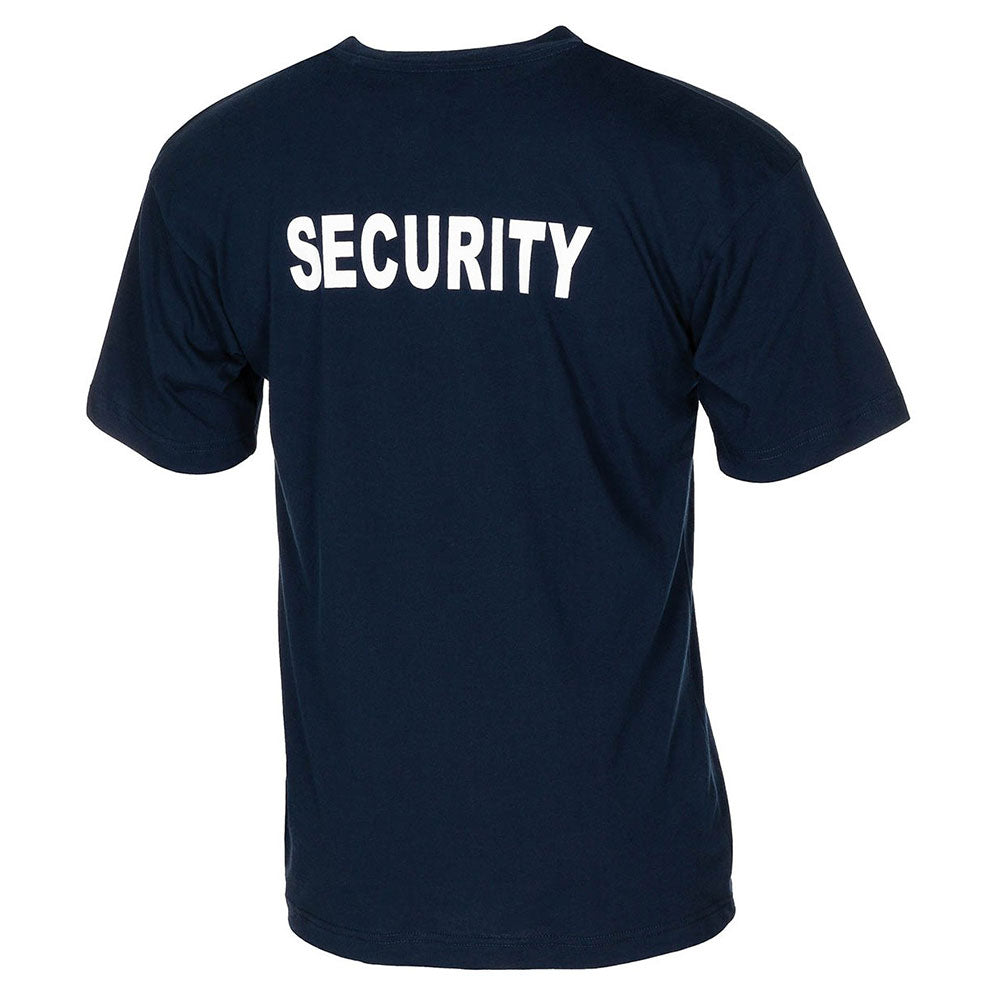 Camiseta Seguridad azul