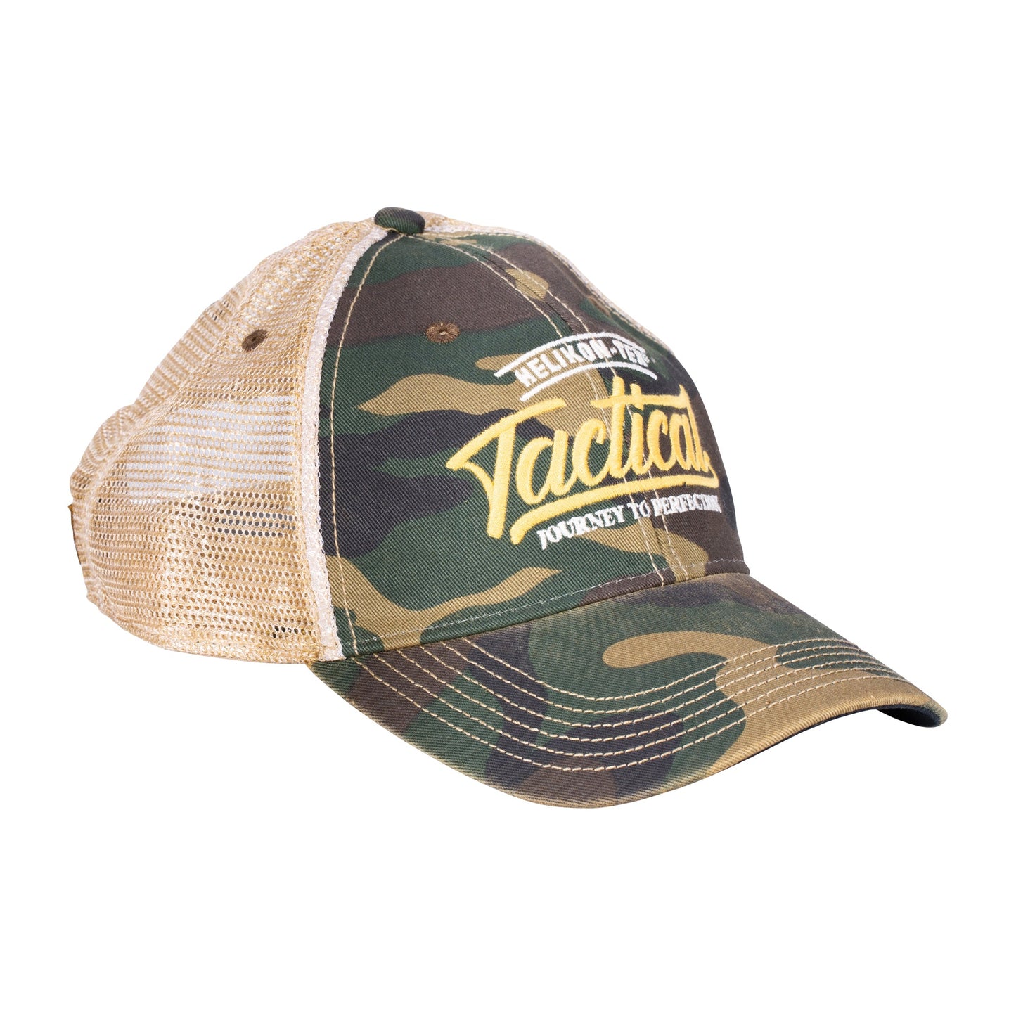 Tactical Trucker Cap Dirty Washed woodland