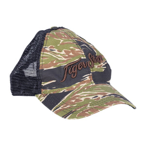 Berretto Trucker Cap Policotone Stretch tigrato/