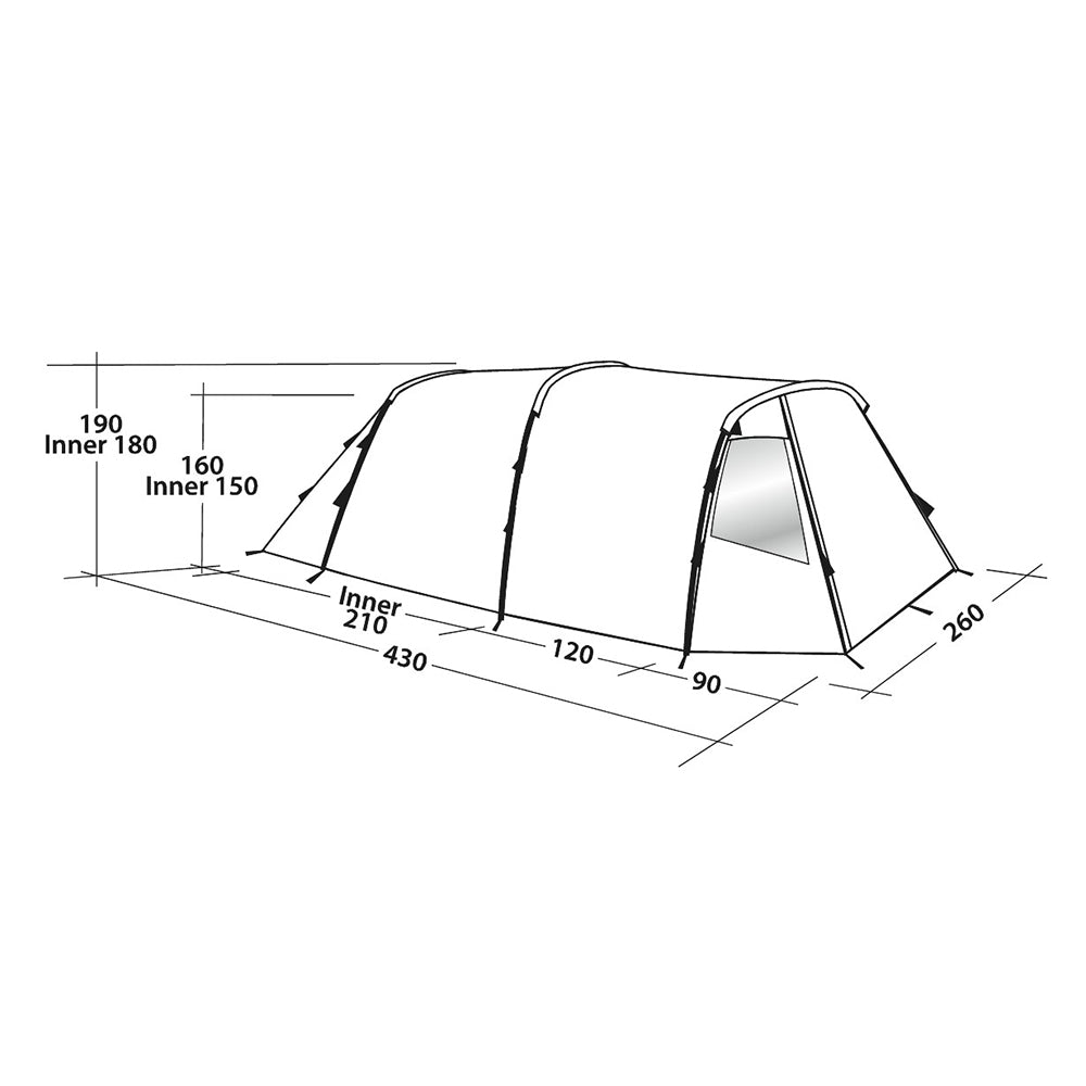 Easy Camp Tent Huntsville 400 green