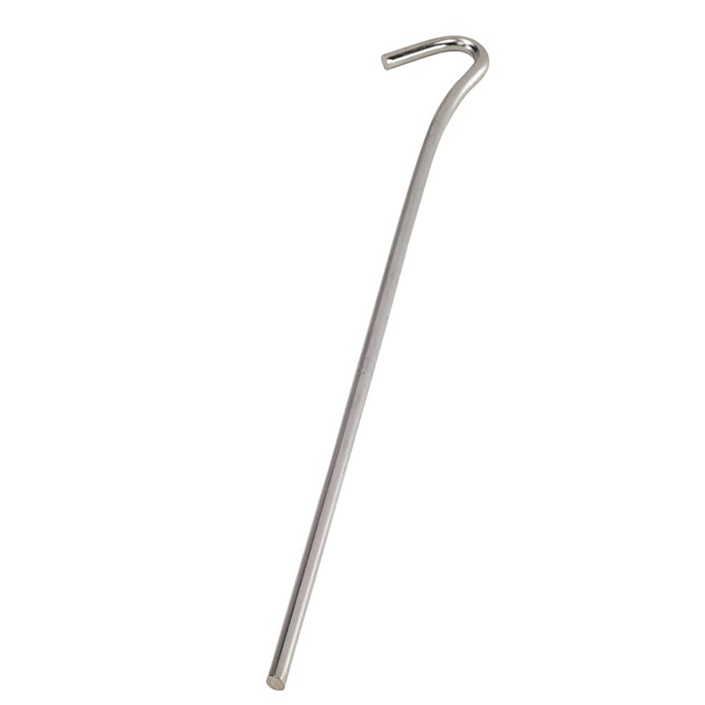 Steel Tent Stakes18 cm 10-Pack silver