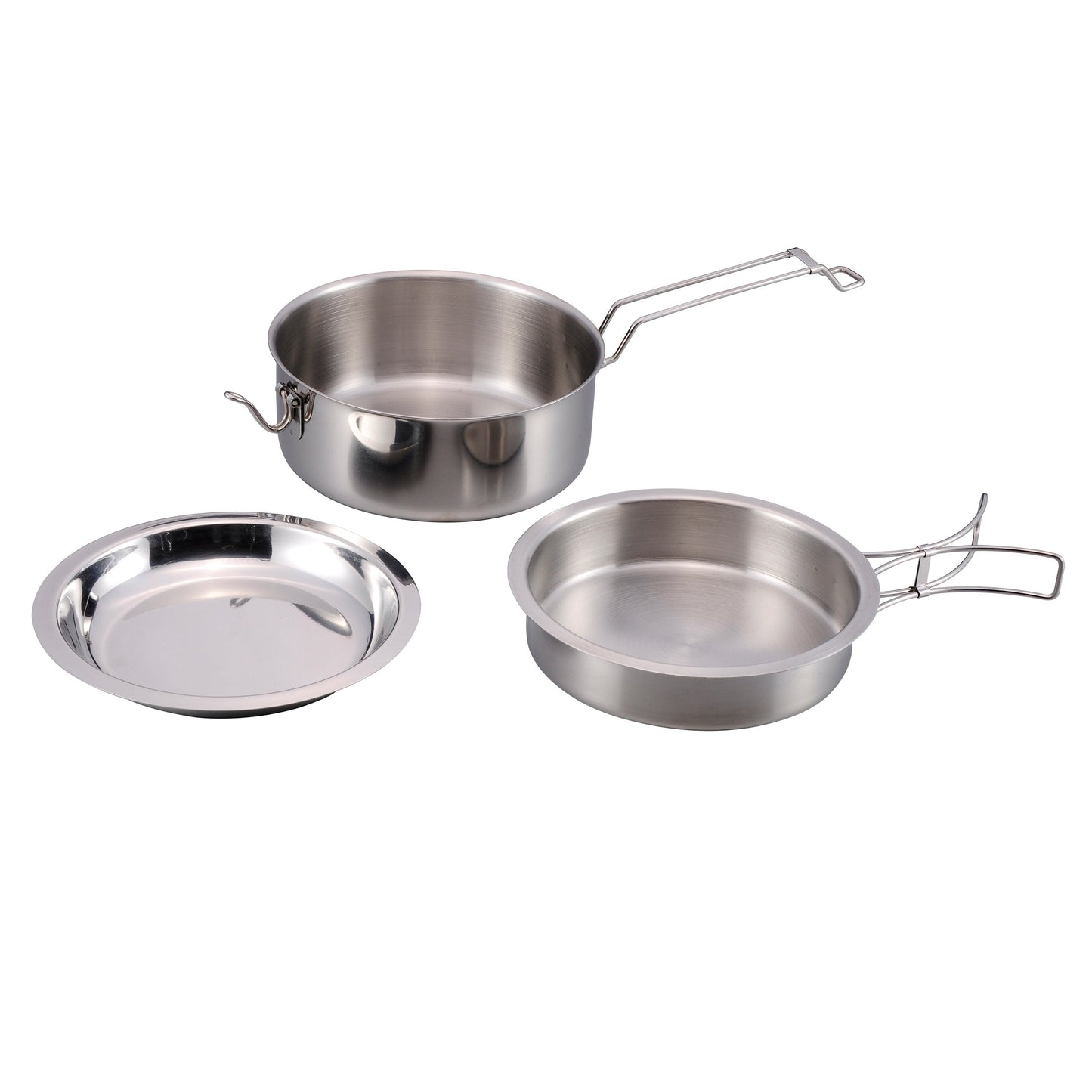 Cooking Set Snap-Pack Stainless Steel