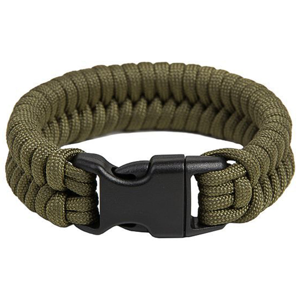 linea paracadute Bracciale FISH verde militare