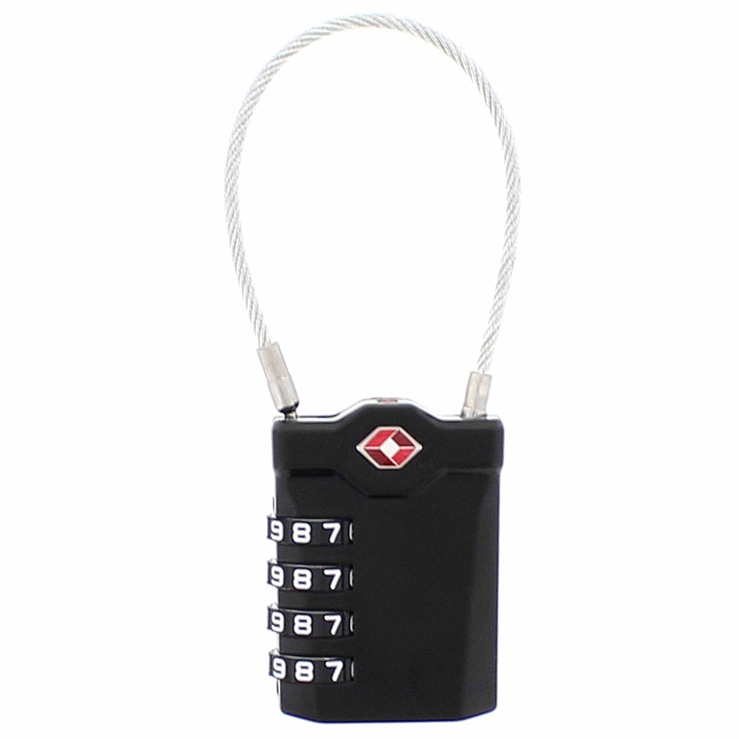 Luggage Lock Steel Cable Four-Digit Code