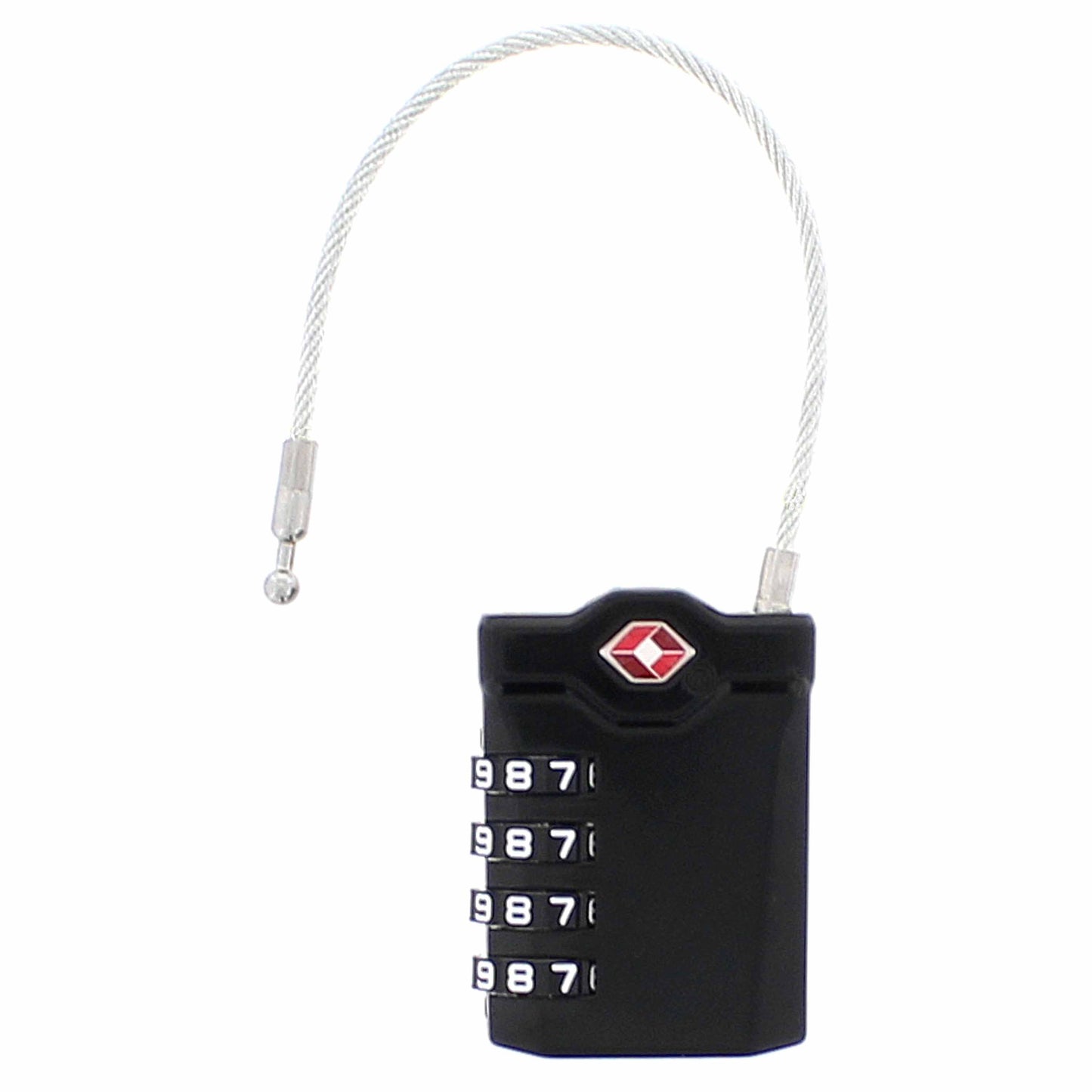 Luggage Lock Steel Cable Four-Digit Code