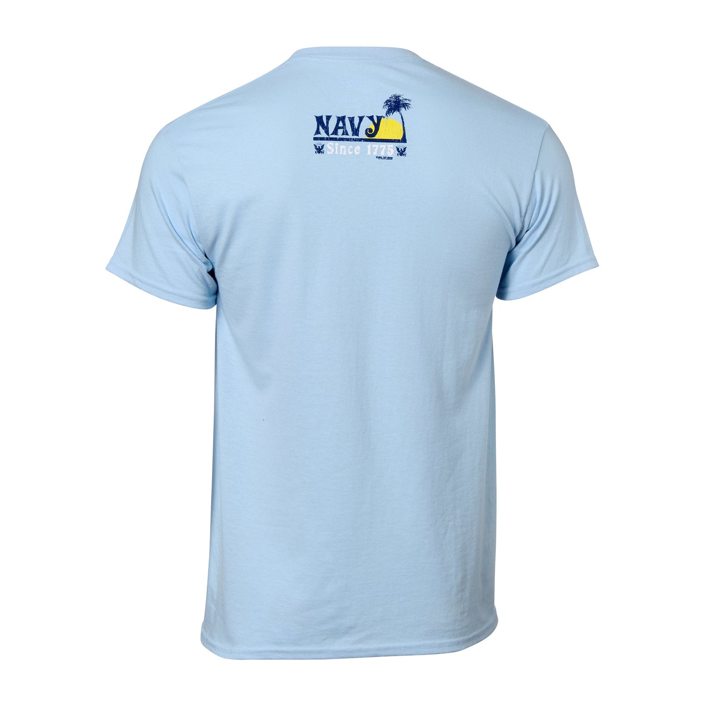 T-Shirt USN Steel Beach Party sky blue