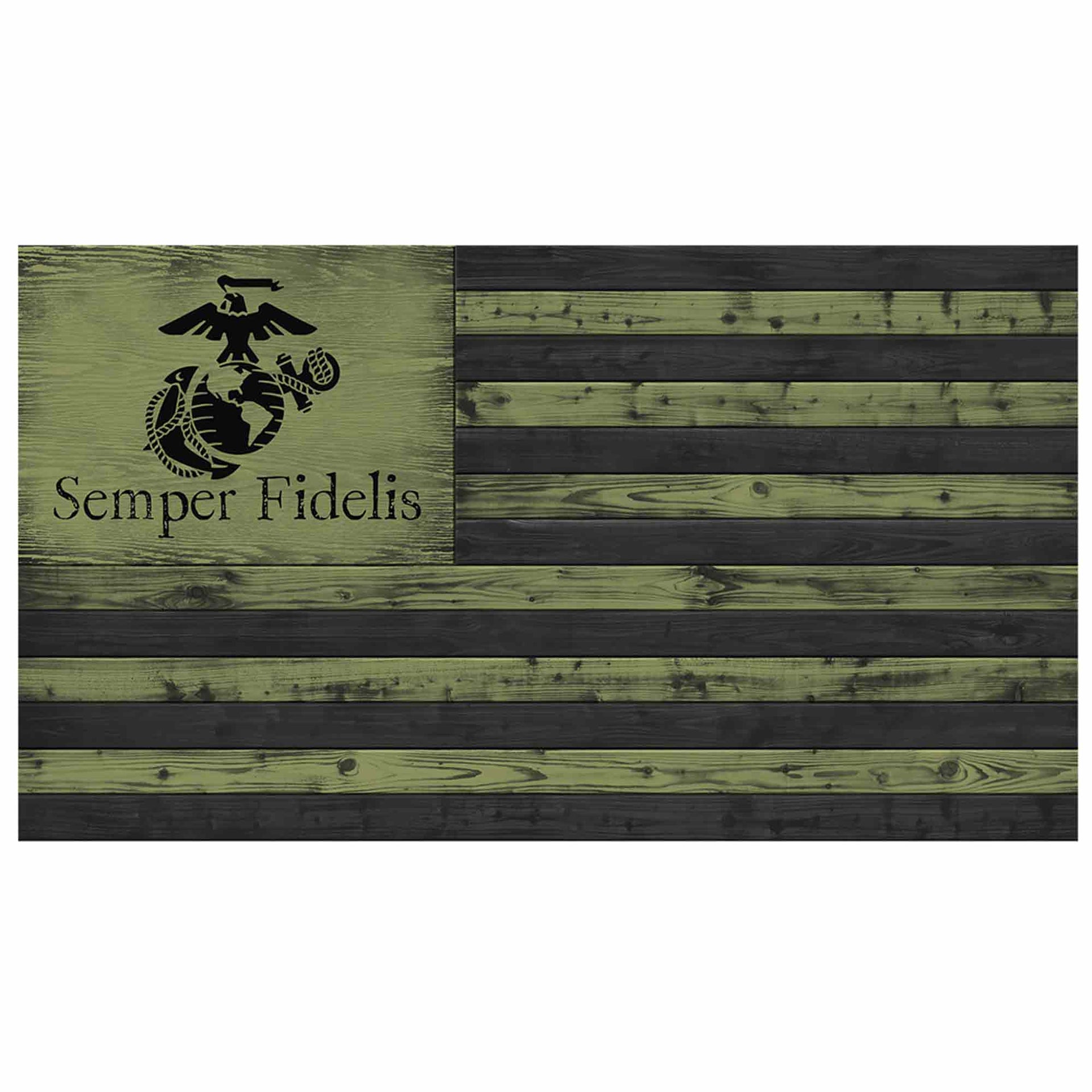 Bandera de Madera USMC EGA