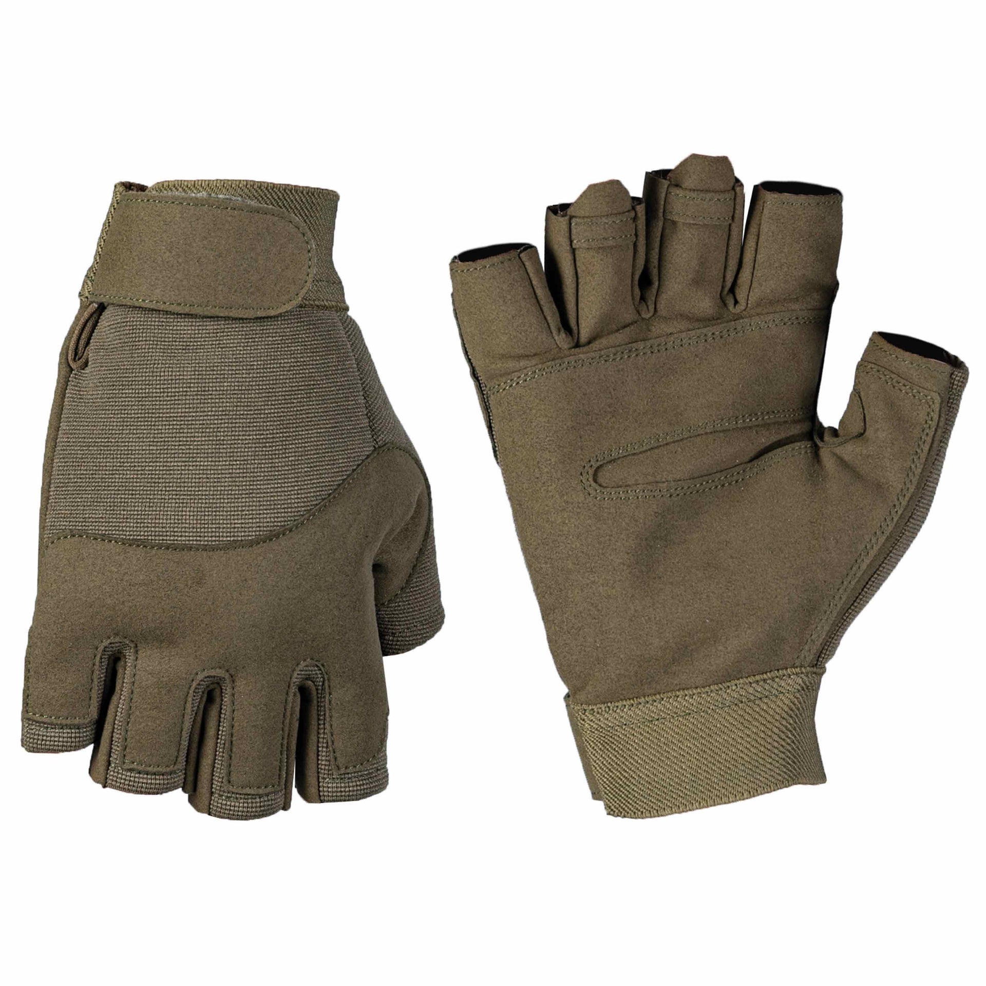 Guantes Medio Dedo Ejército