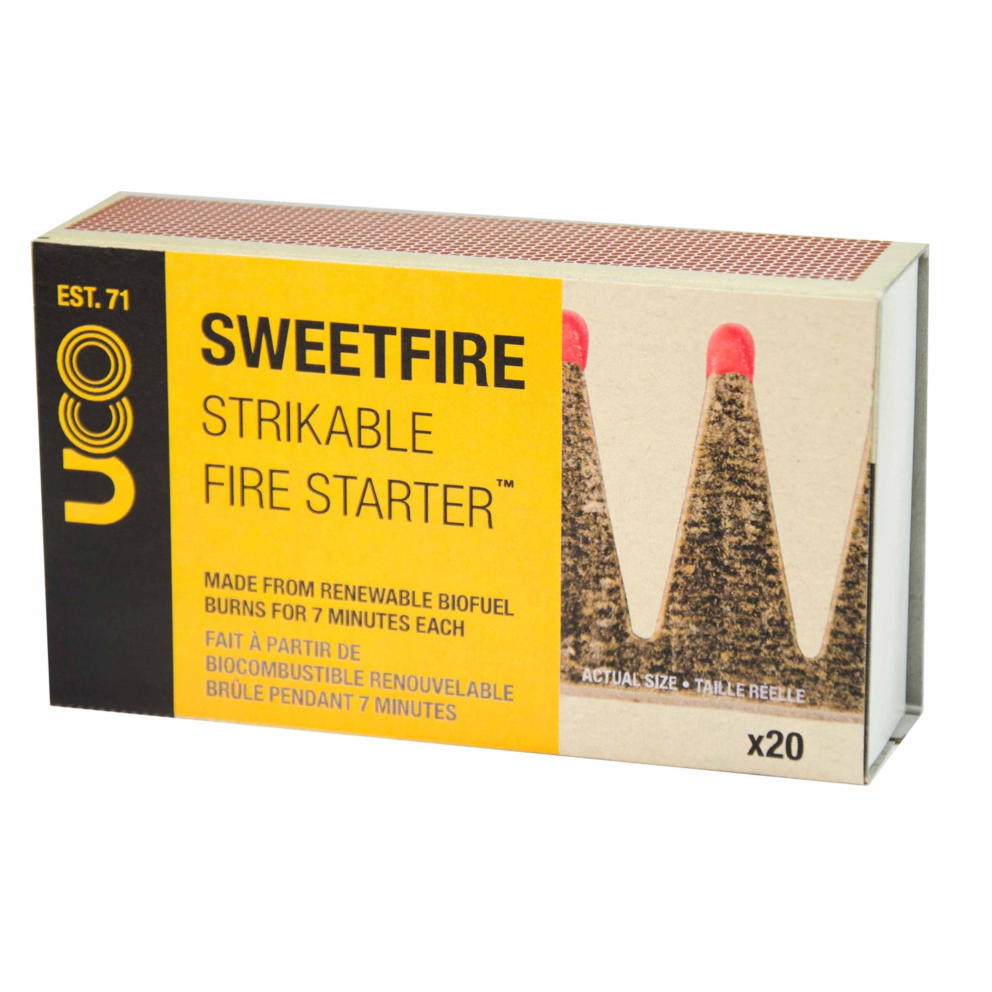 Confezione da 20 accendifuoco SweetFire