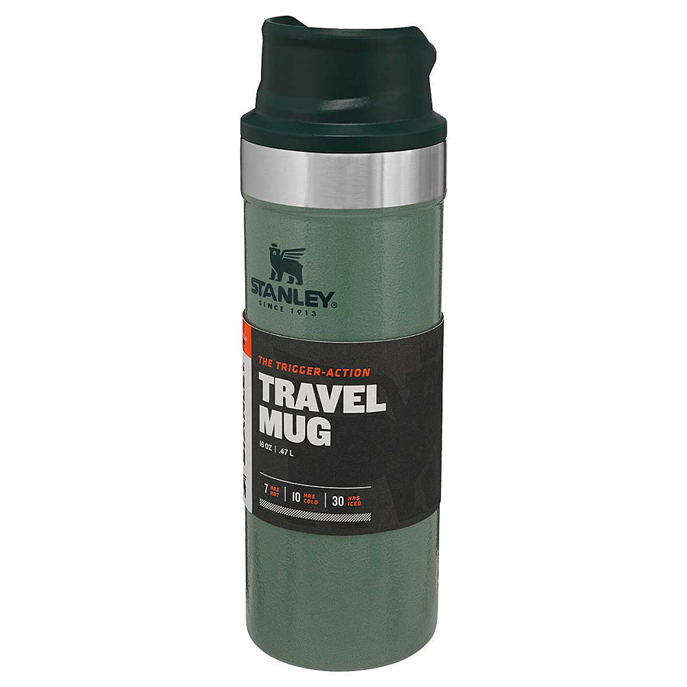 Taza de viaje Trigger-Action 0,47 L verde