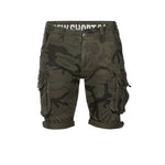 Crew Short Camo brushstroke green