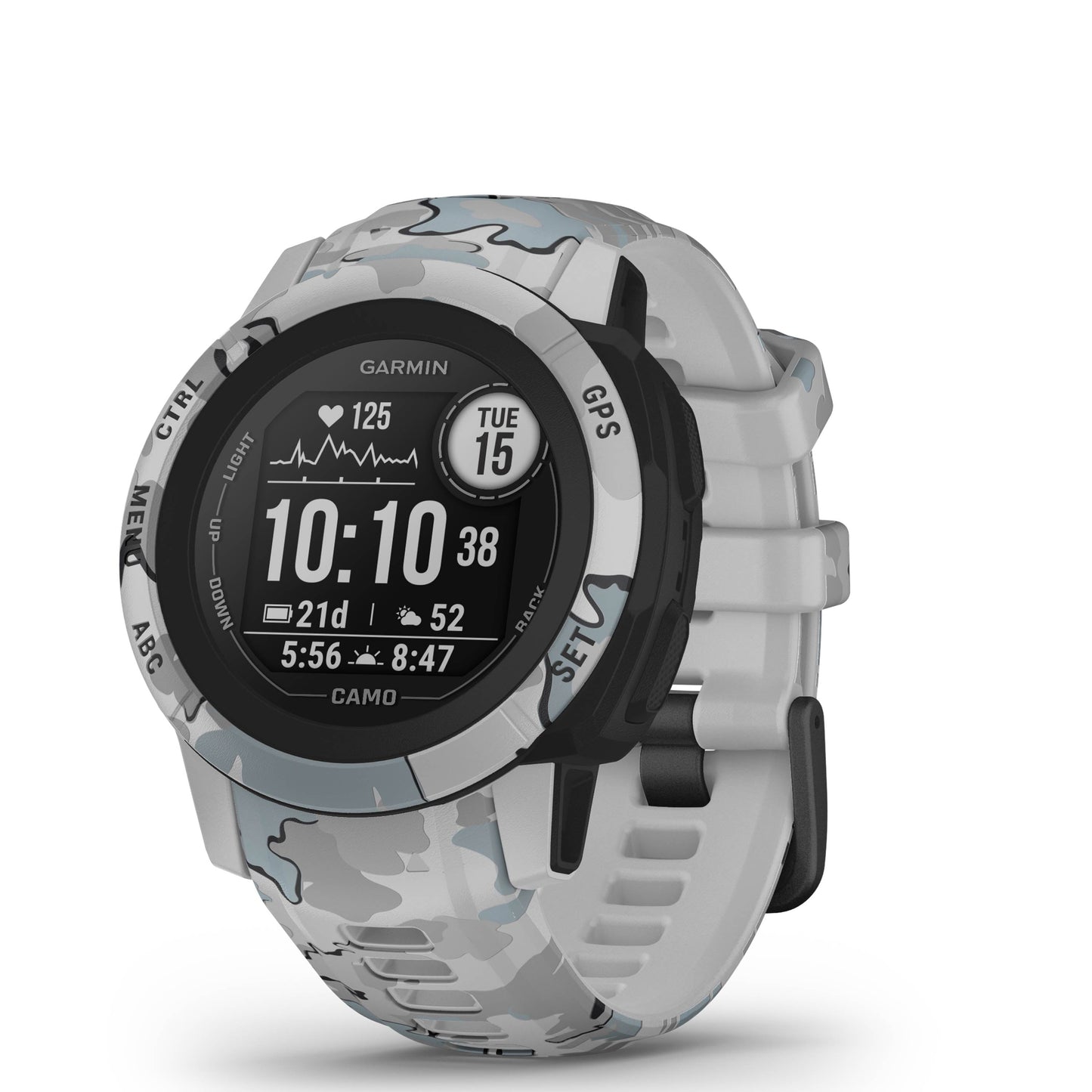 Smartwatch Instinct 2S Camo Edition camuflaje gris