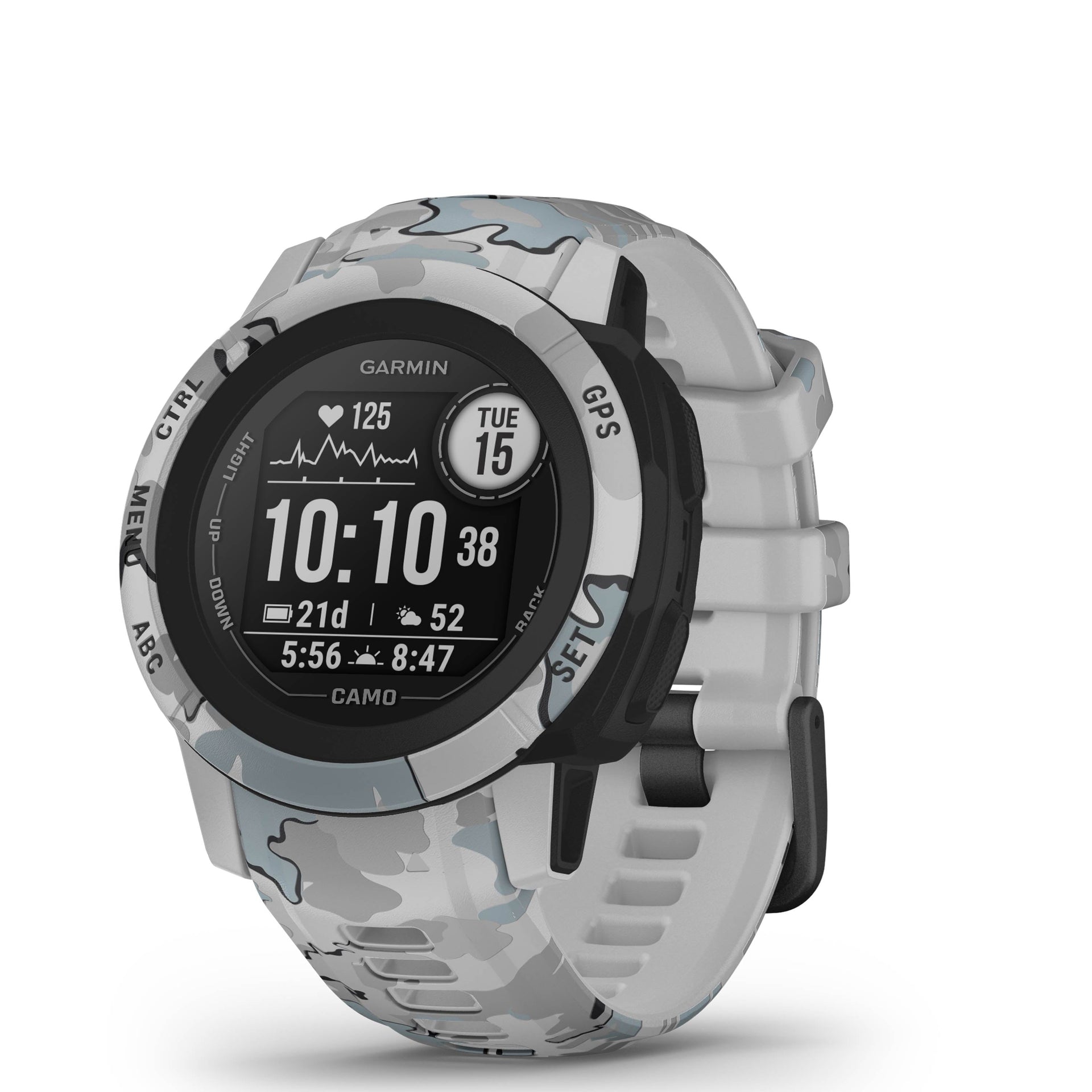 Smartwatch Instinct 2S Camo Edition camouflage gray