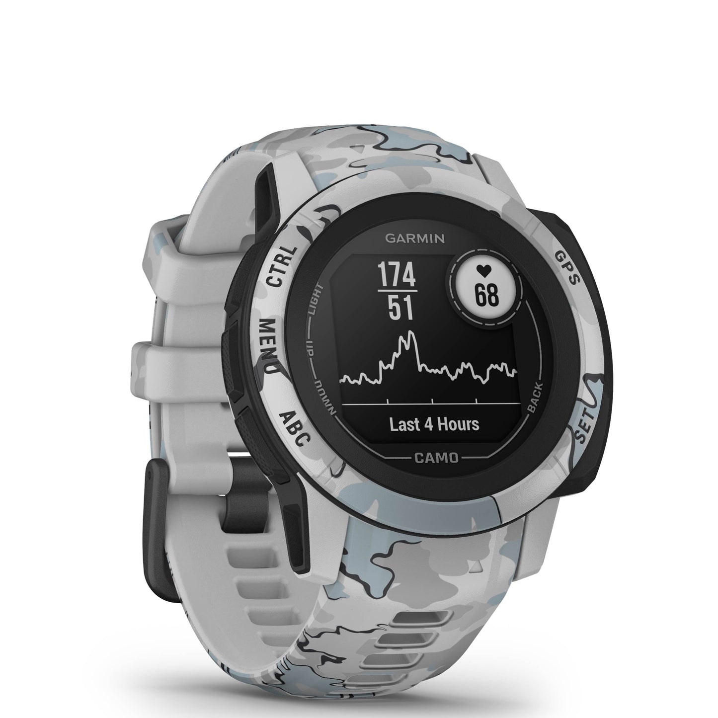 Smartwatch Instinct 2S Camo Edition camuflaje gris