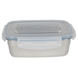 Lunchbox Stainless Steel 1.8 L silver