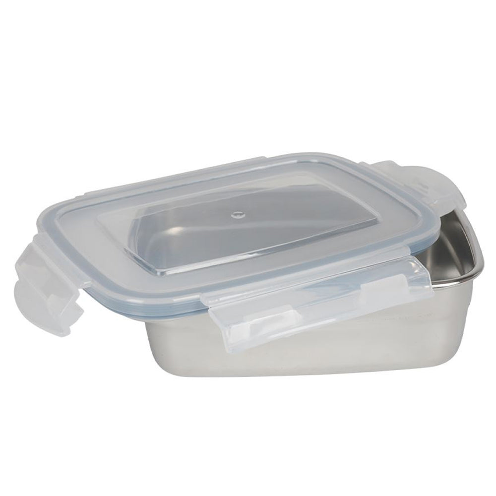 Lunchbox Stainless Steel 1.8 L silver