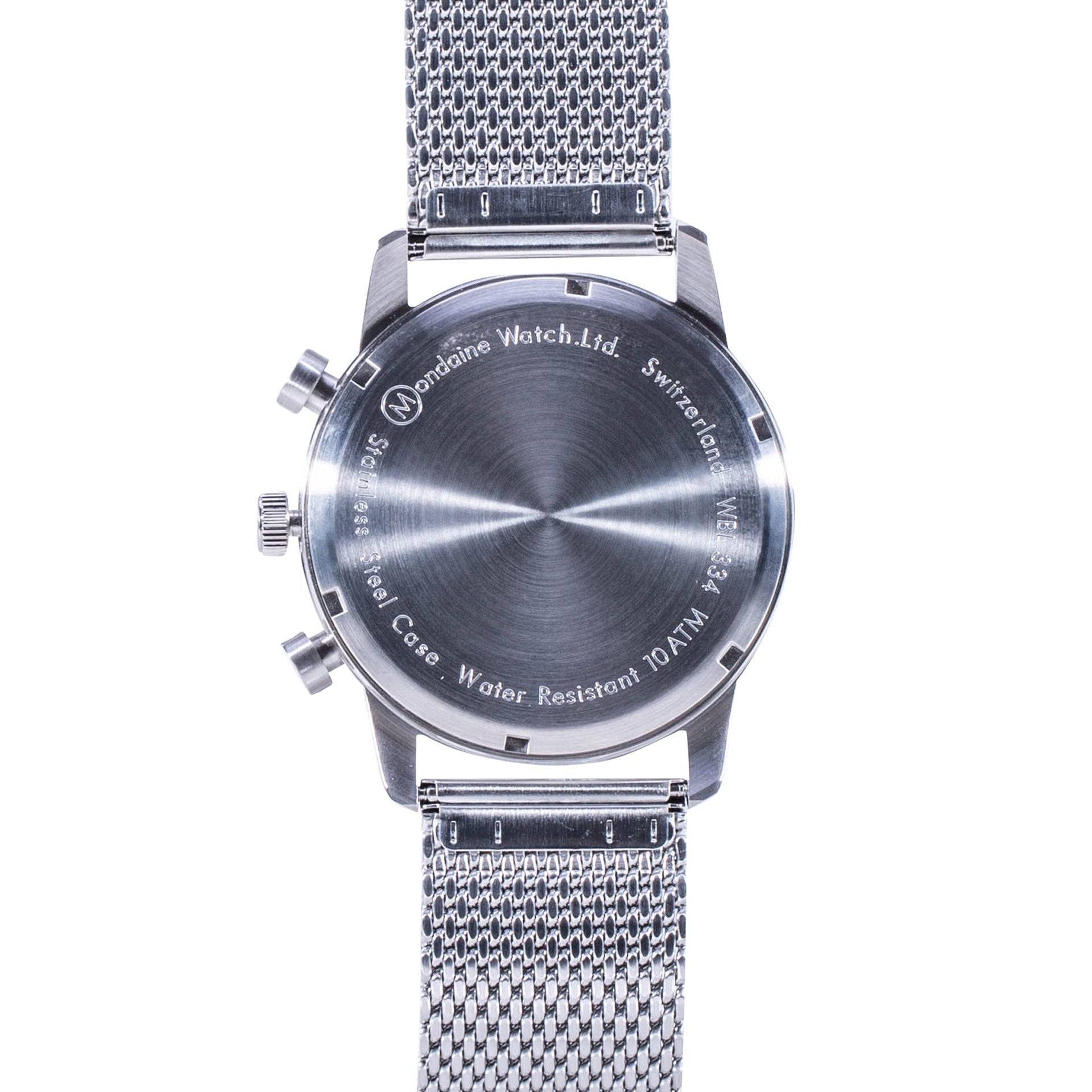 Mondaine Aero 45 silver