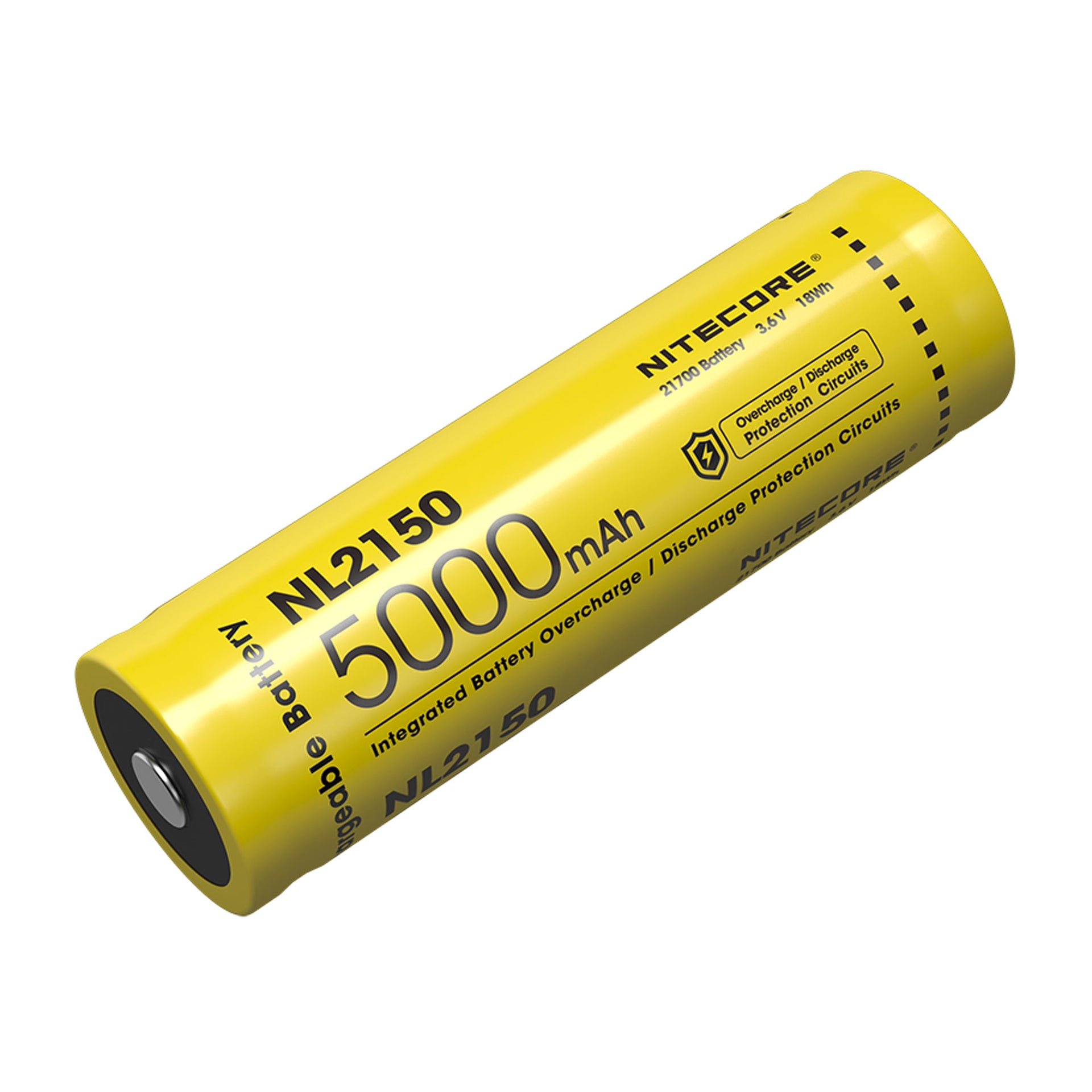Li-Ion Battery Type 21700 5000mAh NL2150 yellow