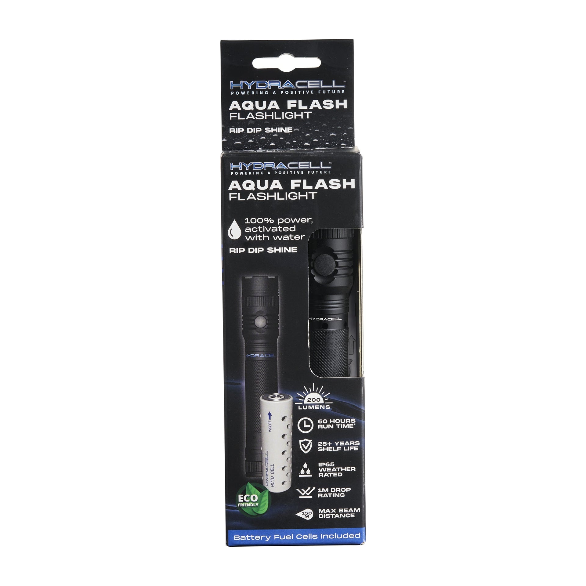 Flashlight AquaFlash black