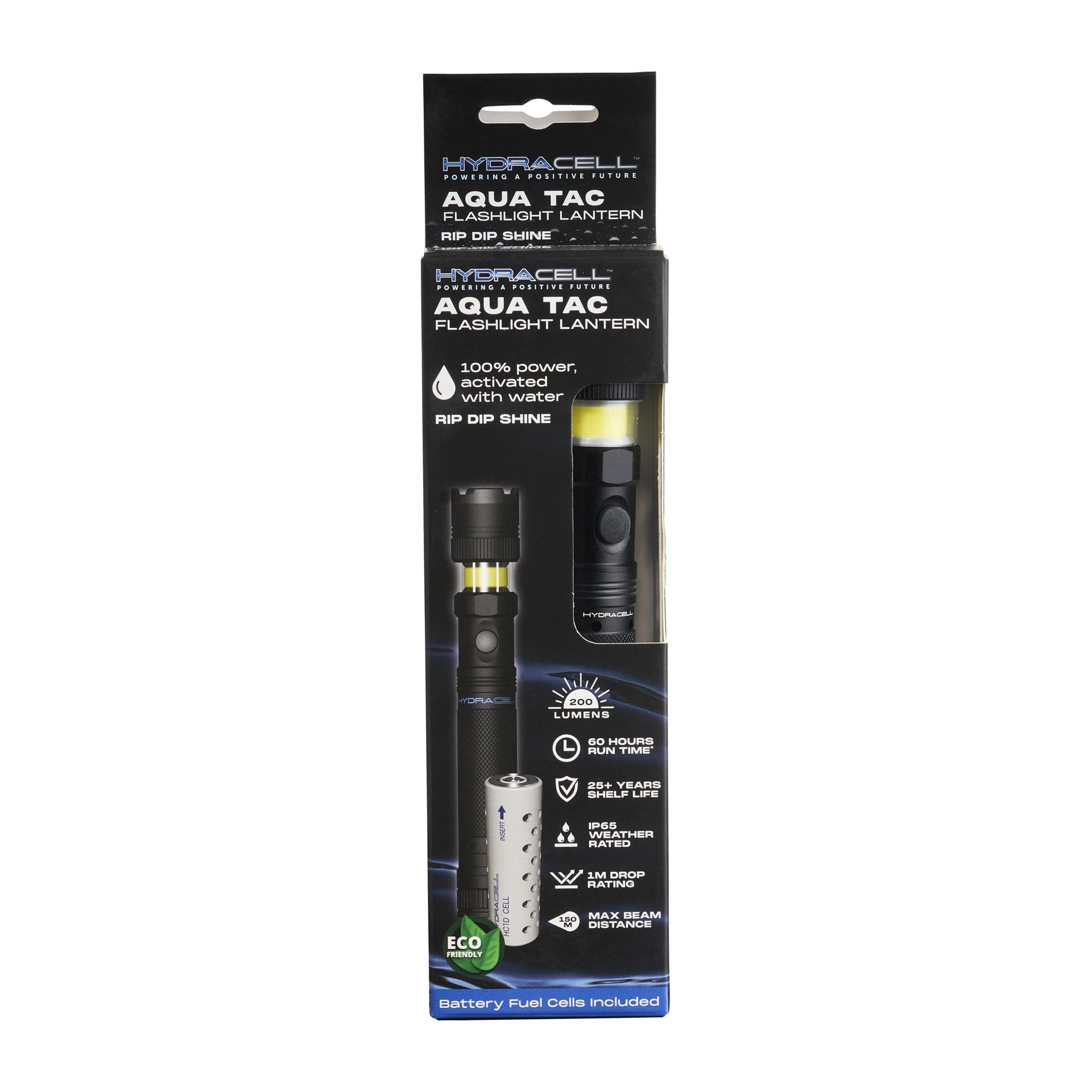 Flashlight AquaTac black