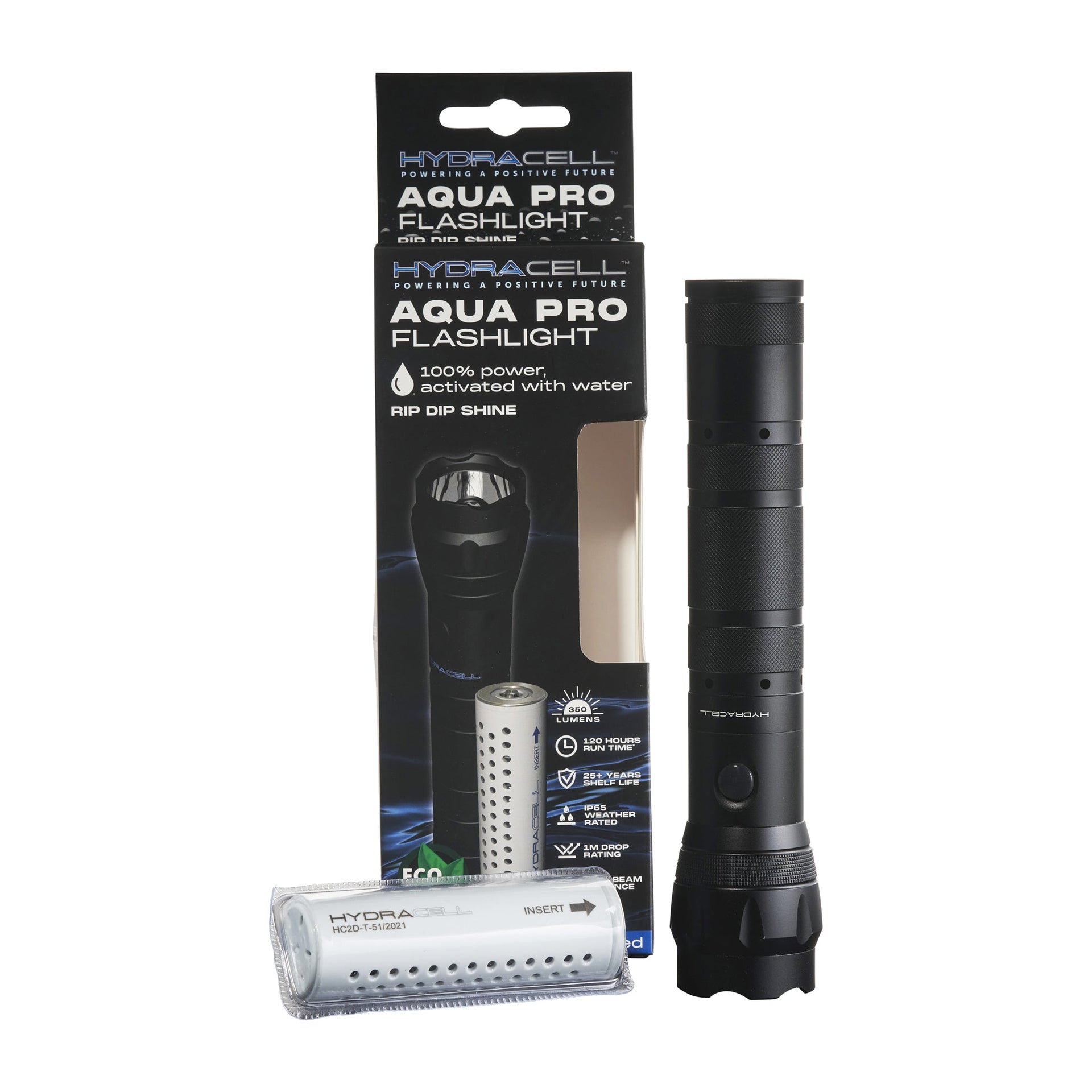 Flashlight AquaPro black